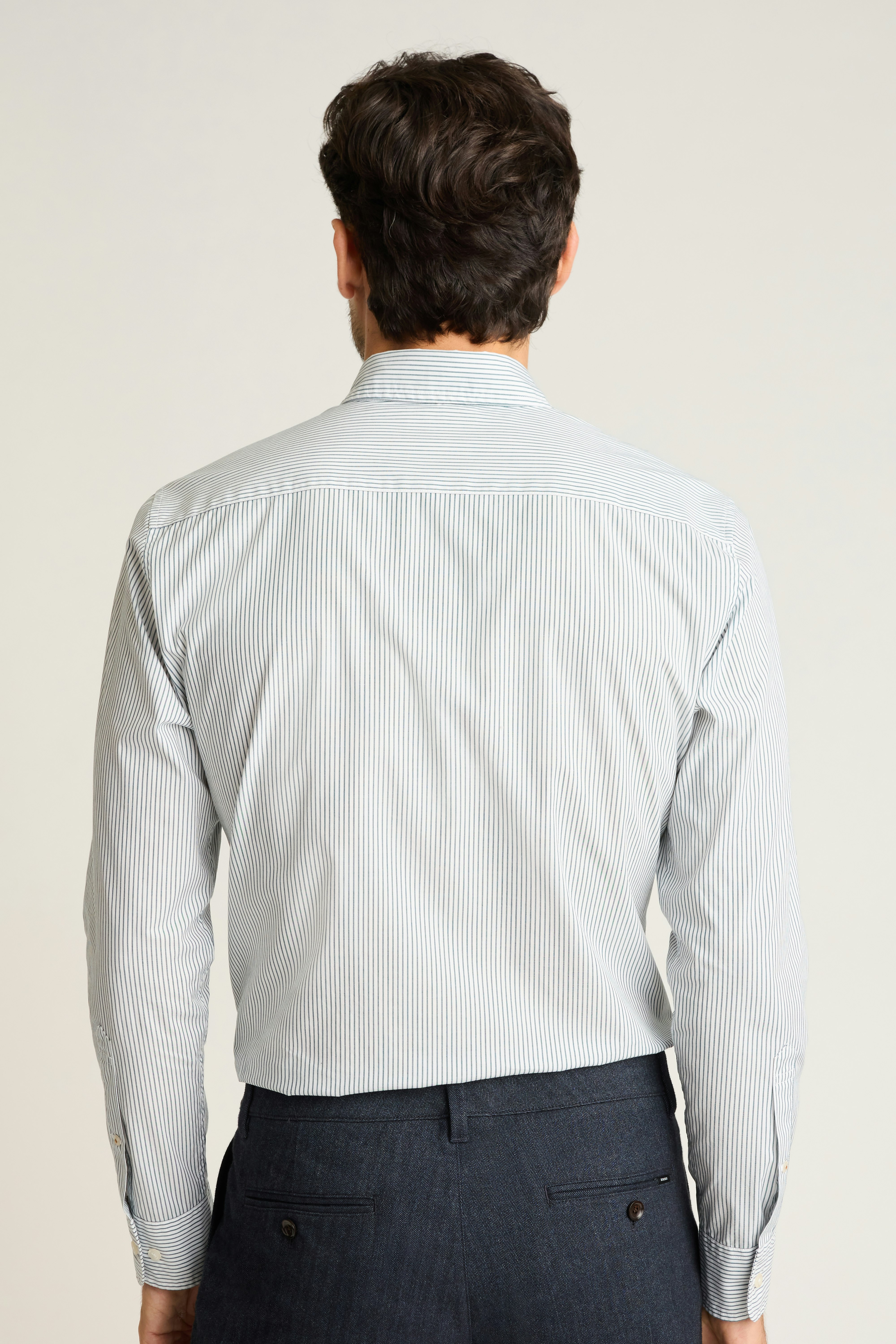 Everyday Shirt teal lyons stripe