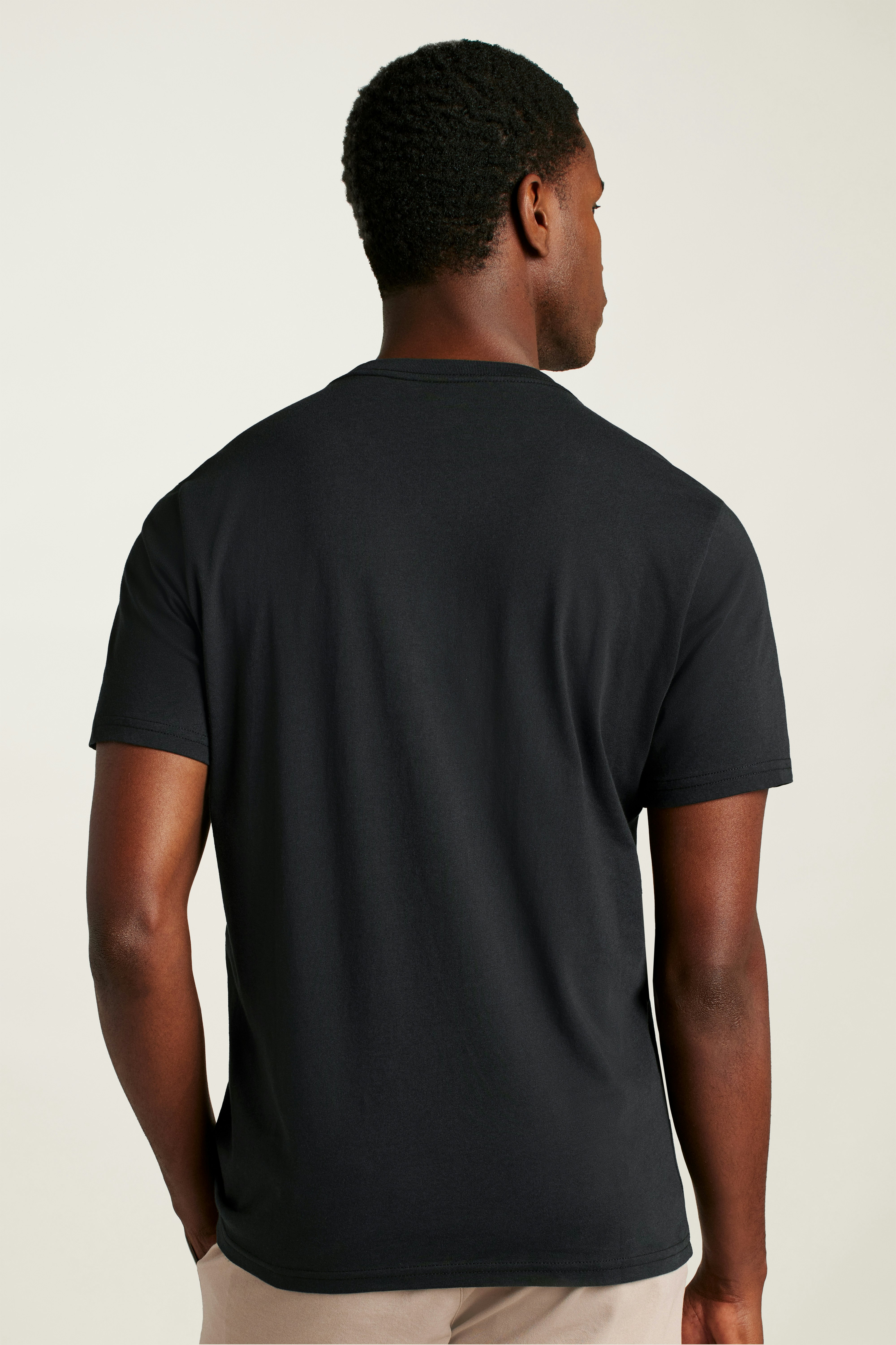 Forever Soft Cotton Pocket Tee black 4 Forever Soft Cotton Pocket Tee black