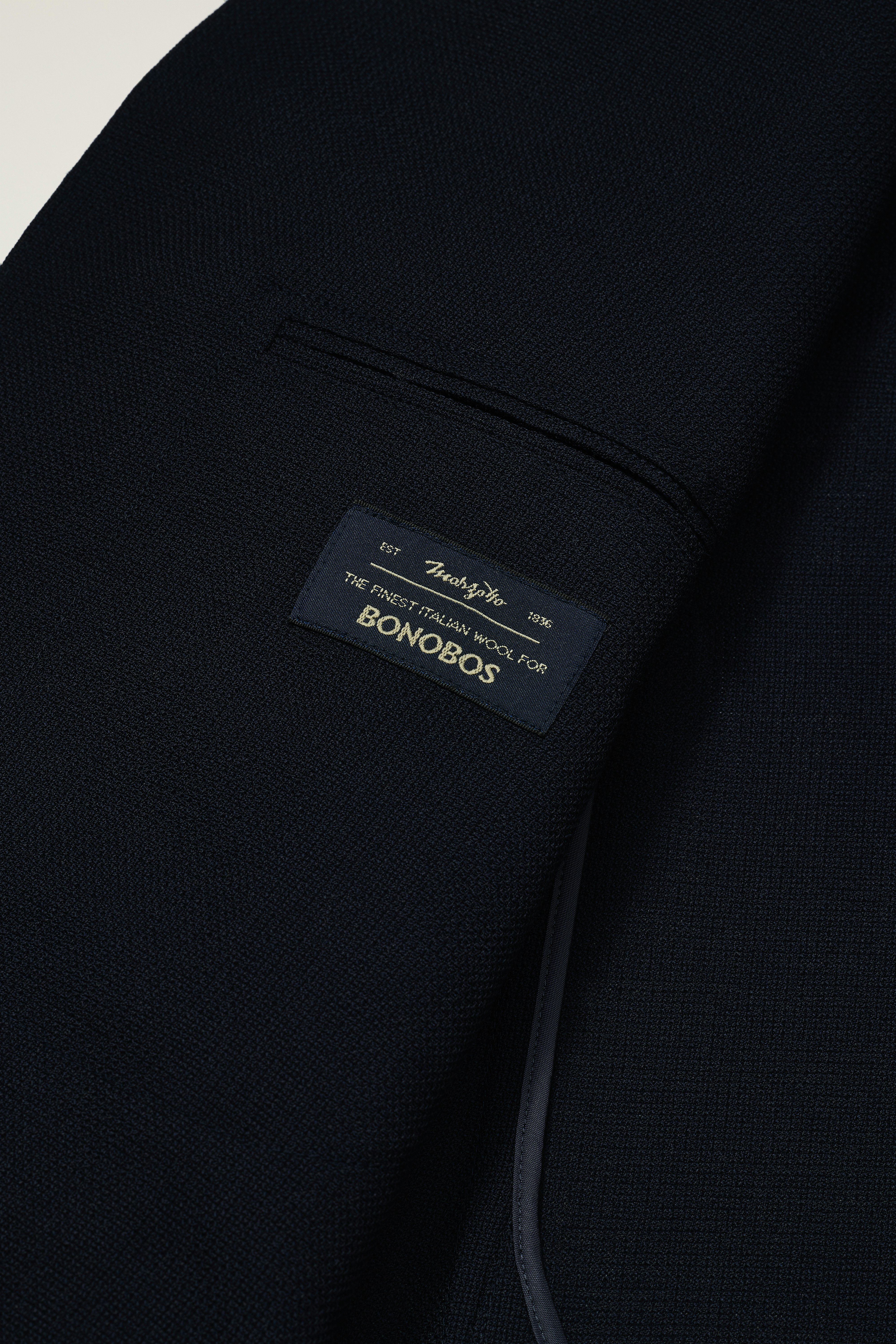 Jetsetter Unconstructed Italian Wool Blazer navy 6 Jetsetter Unconstructed Italian Wool Blazer navy