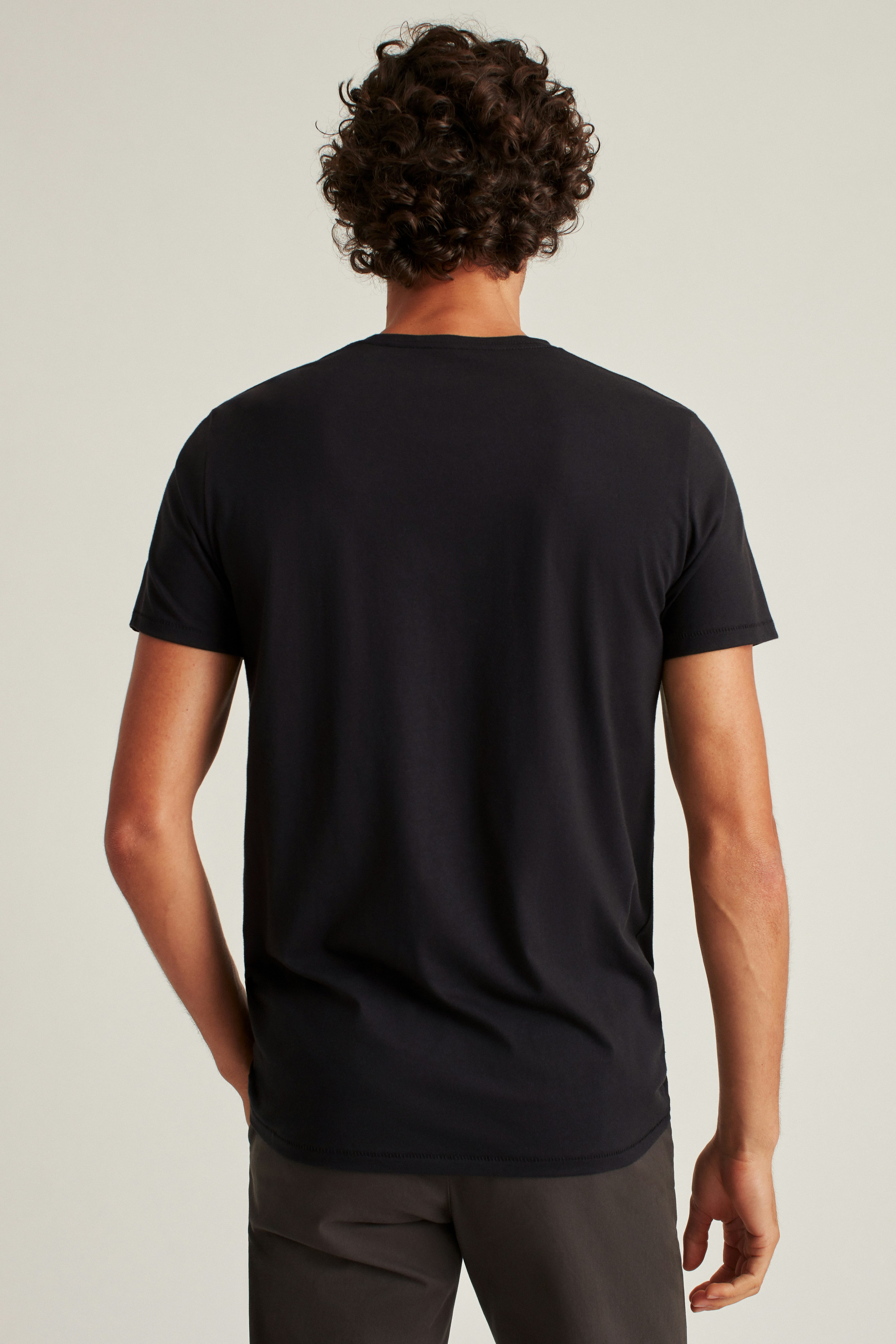 Pima Performance Tee jet black