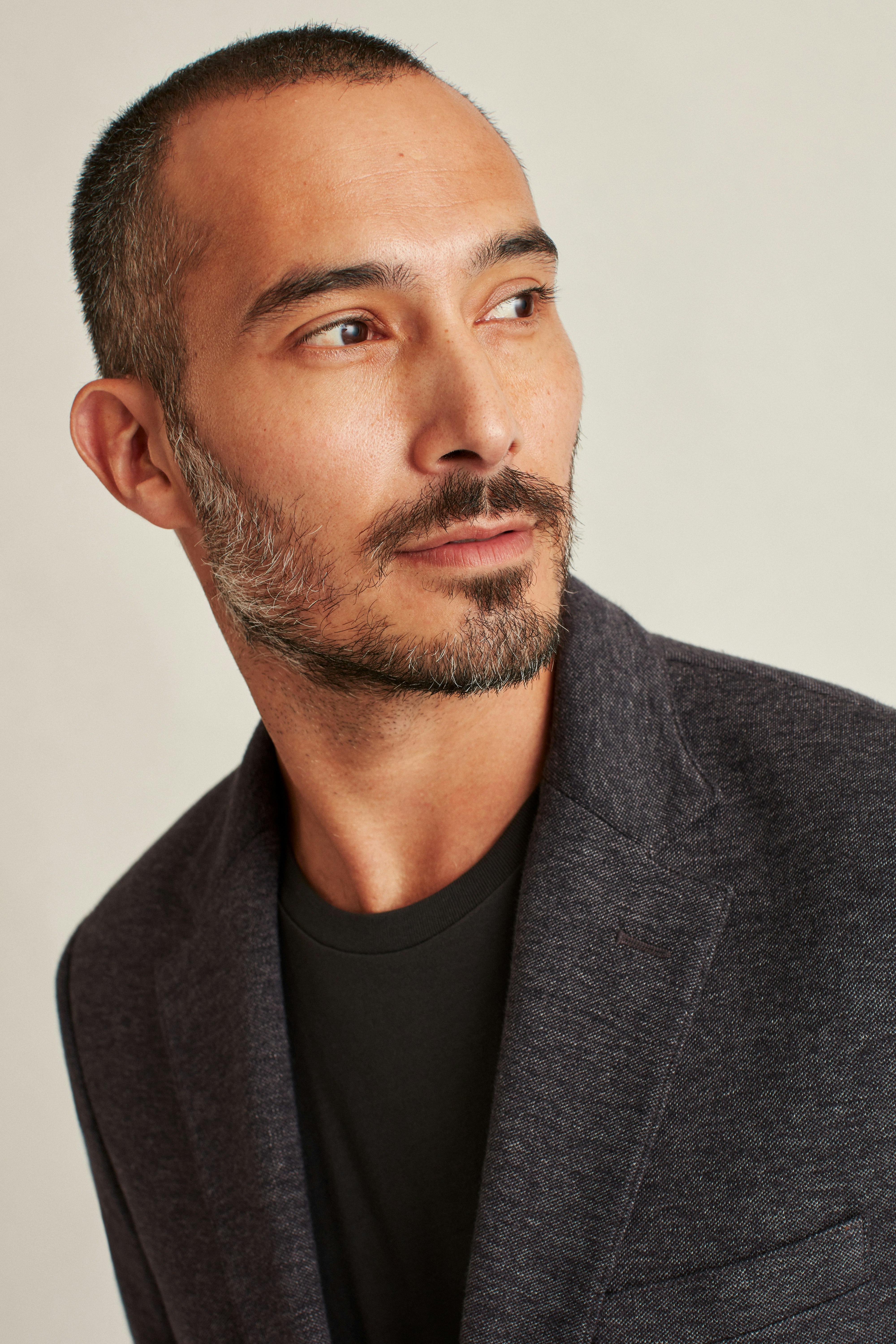 Jetsetter Knit Blazer charcoal