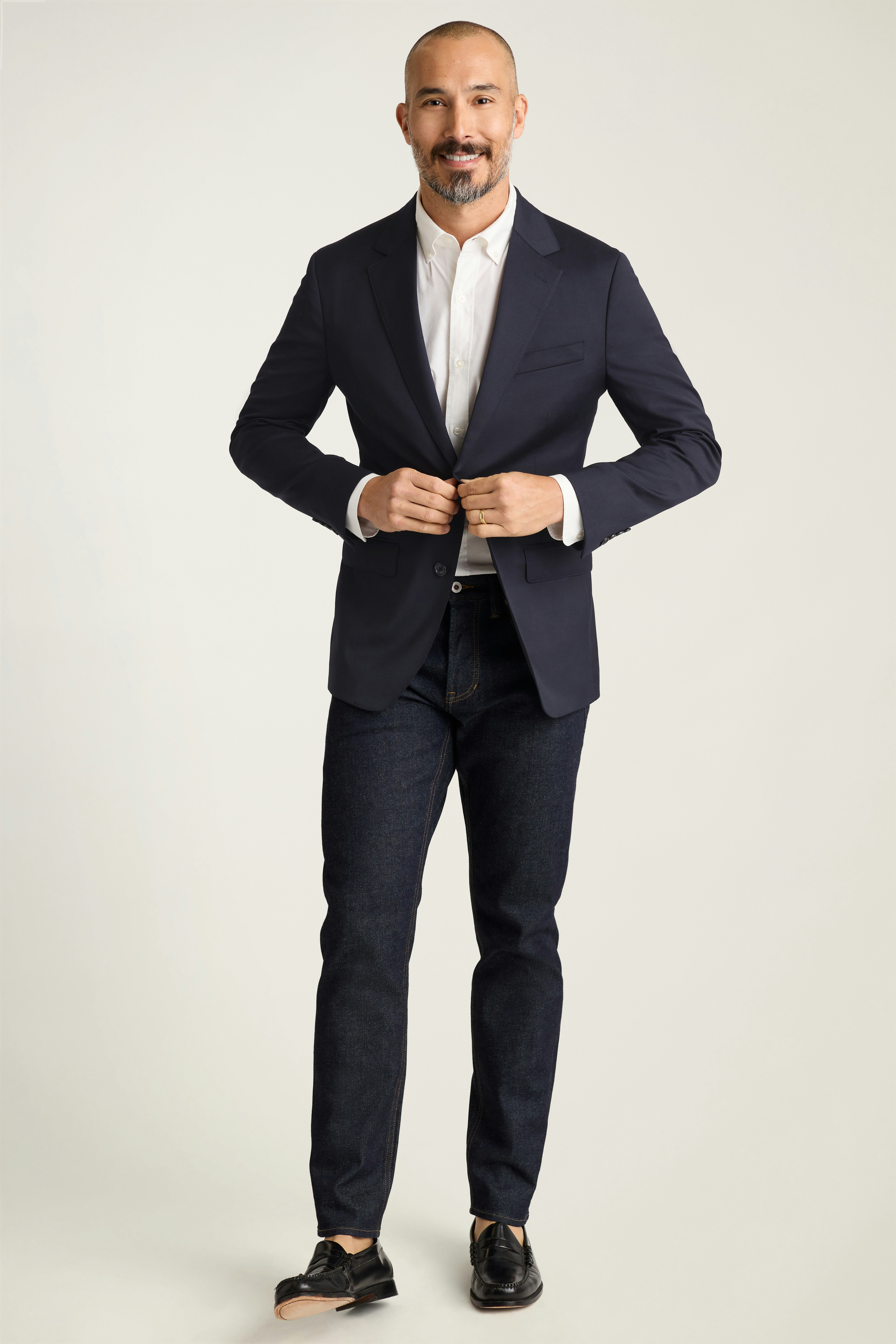 Jetsetter Wool Blazer navy