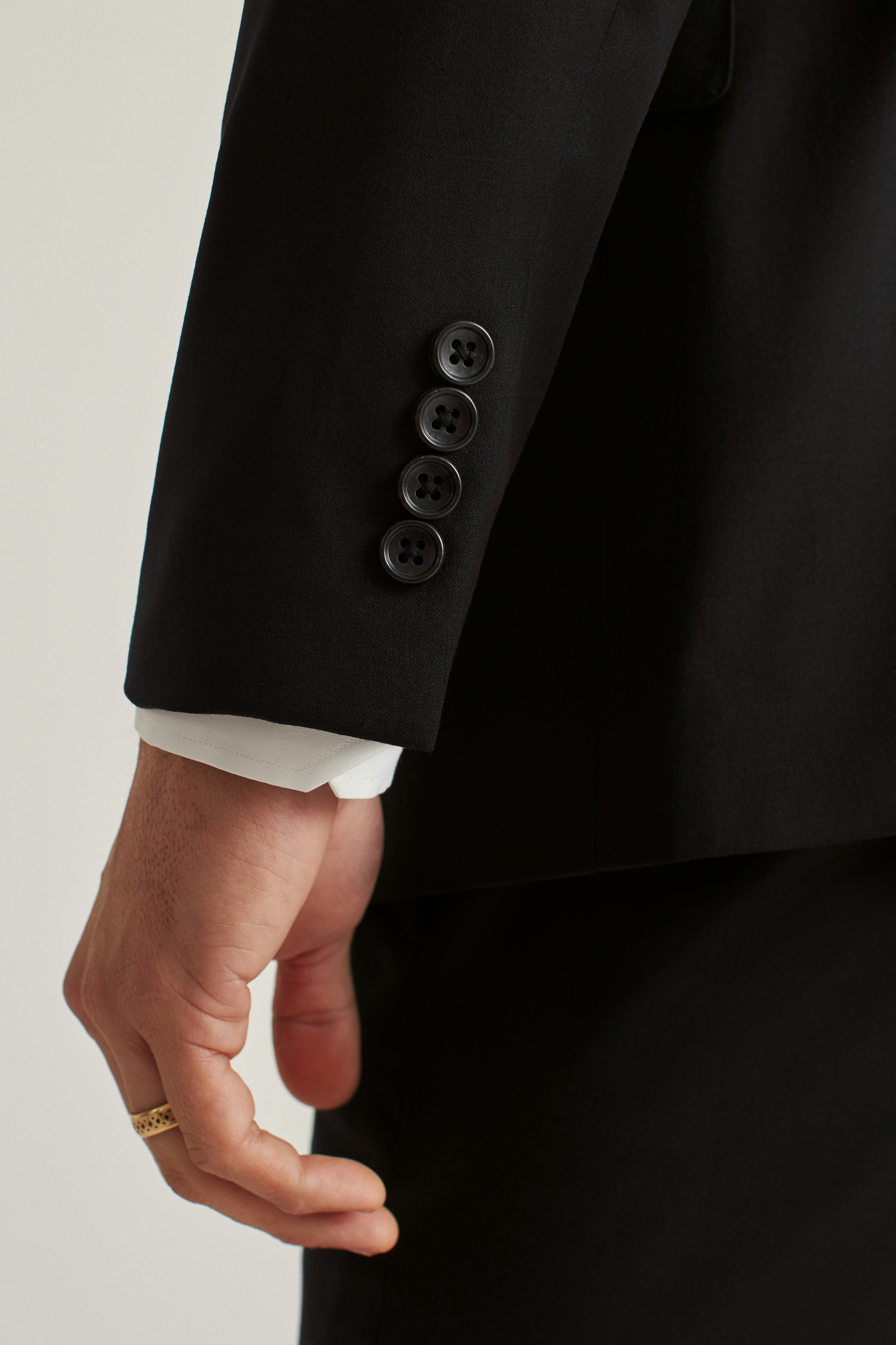 Jetsetter Wool Blazer black