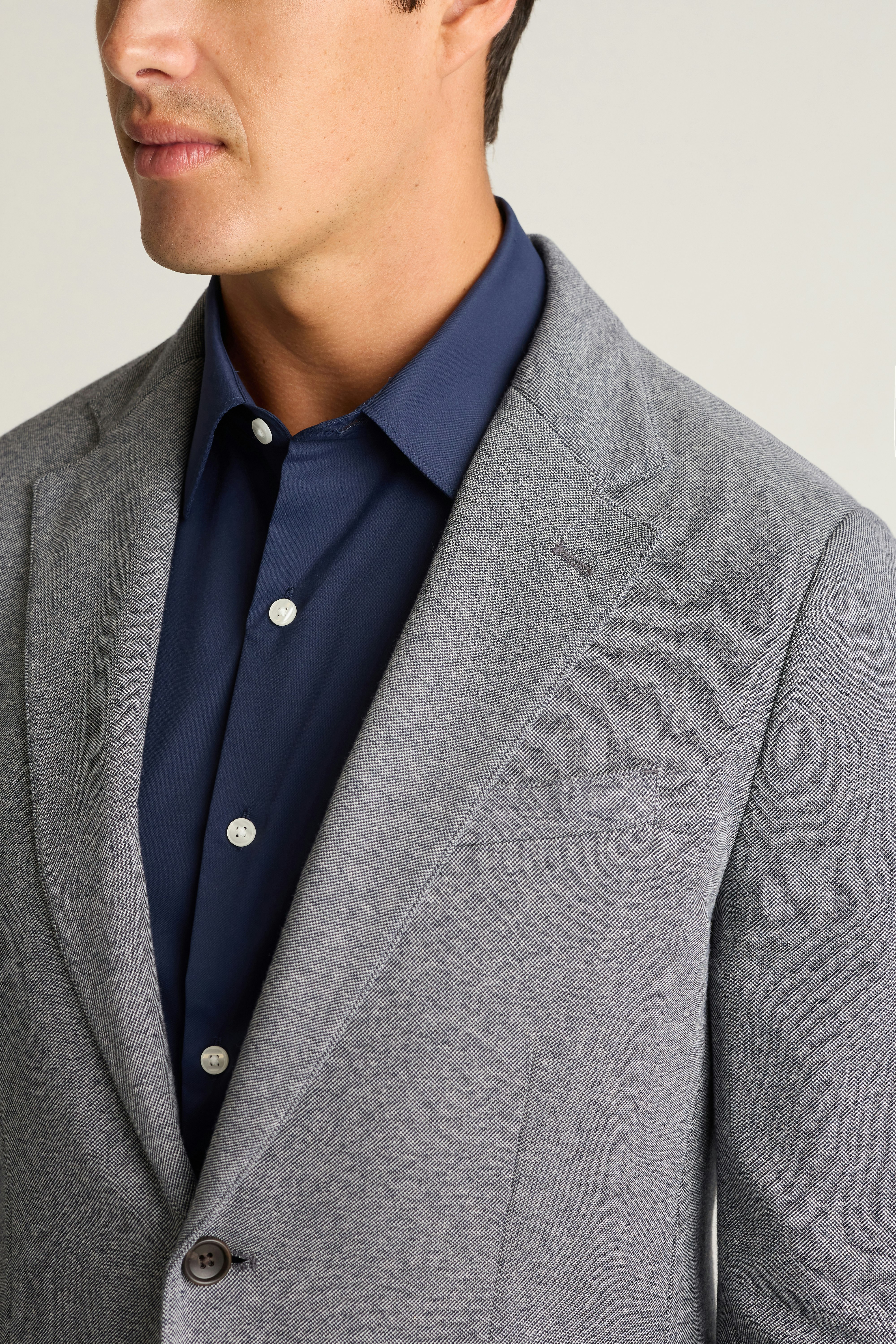 Jetsetter Knit Blazer medium grey