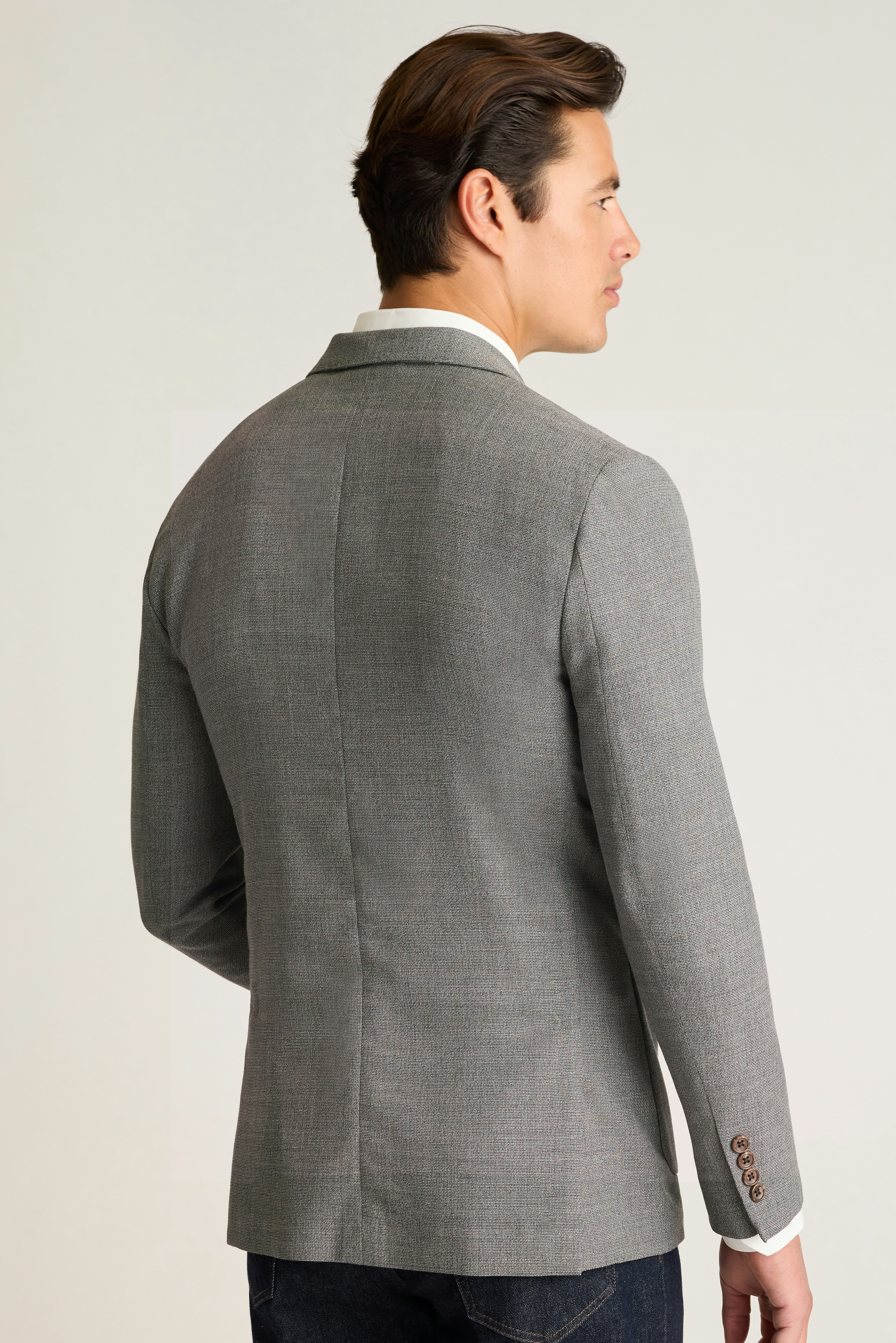 Jetsetter Unconstructed Italian Wool Blazer grey 5 Jetsetter Unconstructed Italian Wool Blazer grey