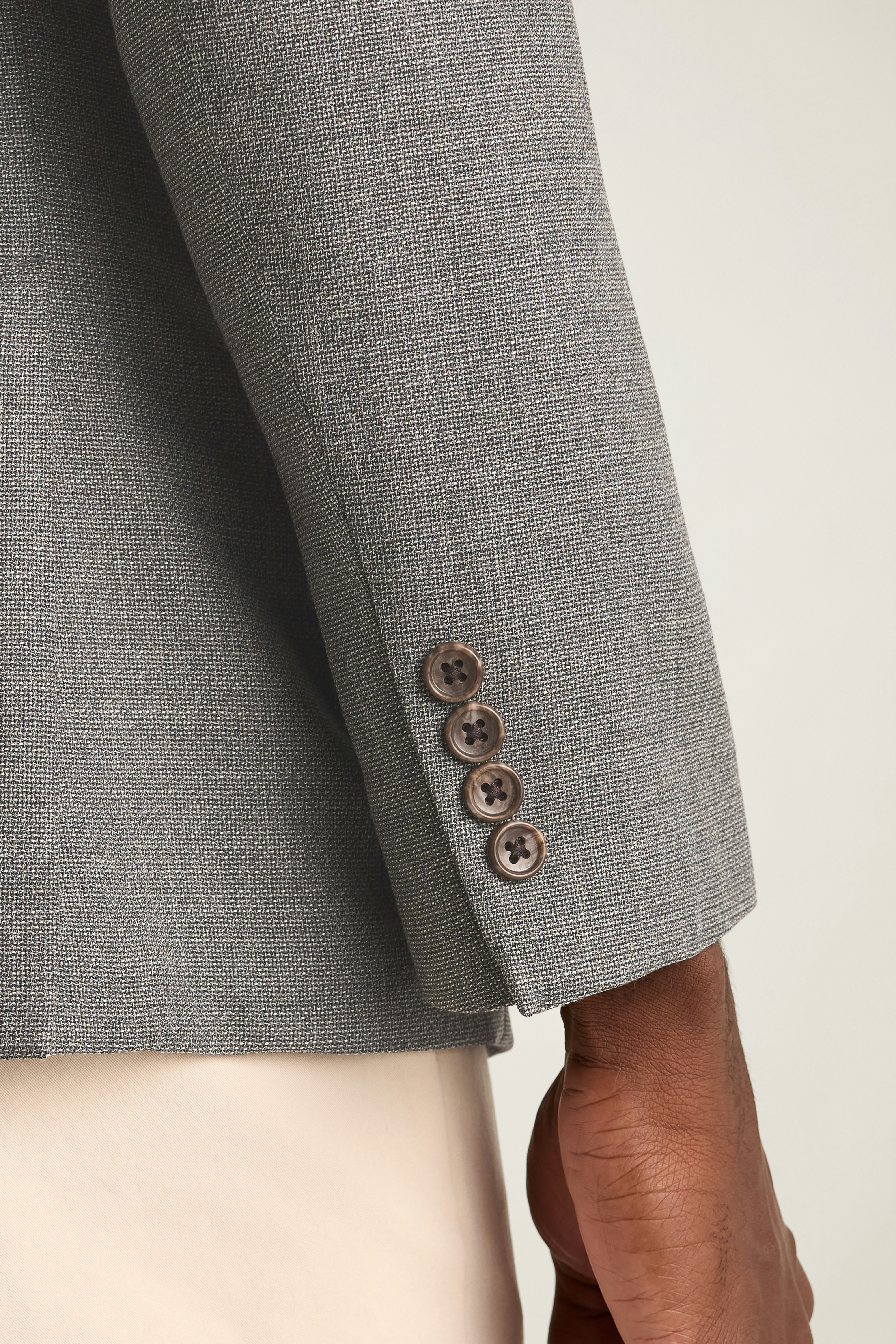 Jetsetter Unconstructed Italian Wool Blazer grey 7 Jetsetter Unconstructed Italian Wool Blazer grey