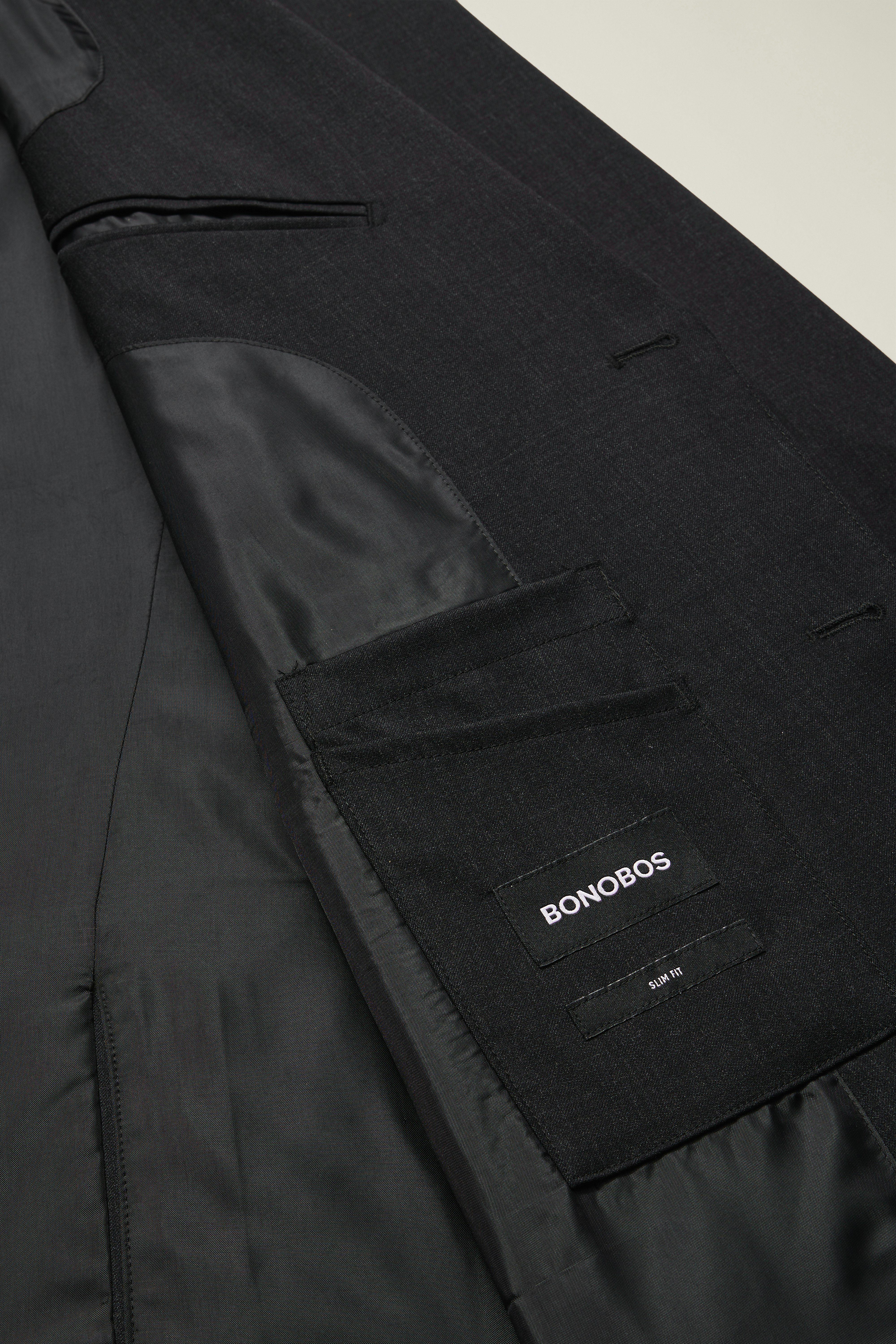 Jetsetter Wool Blazer charcoal