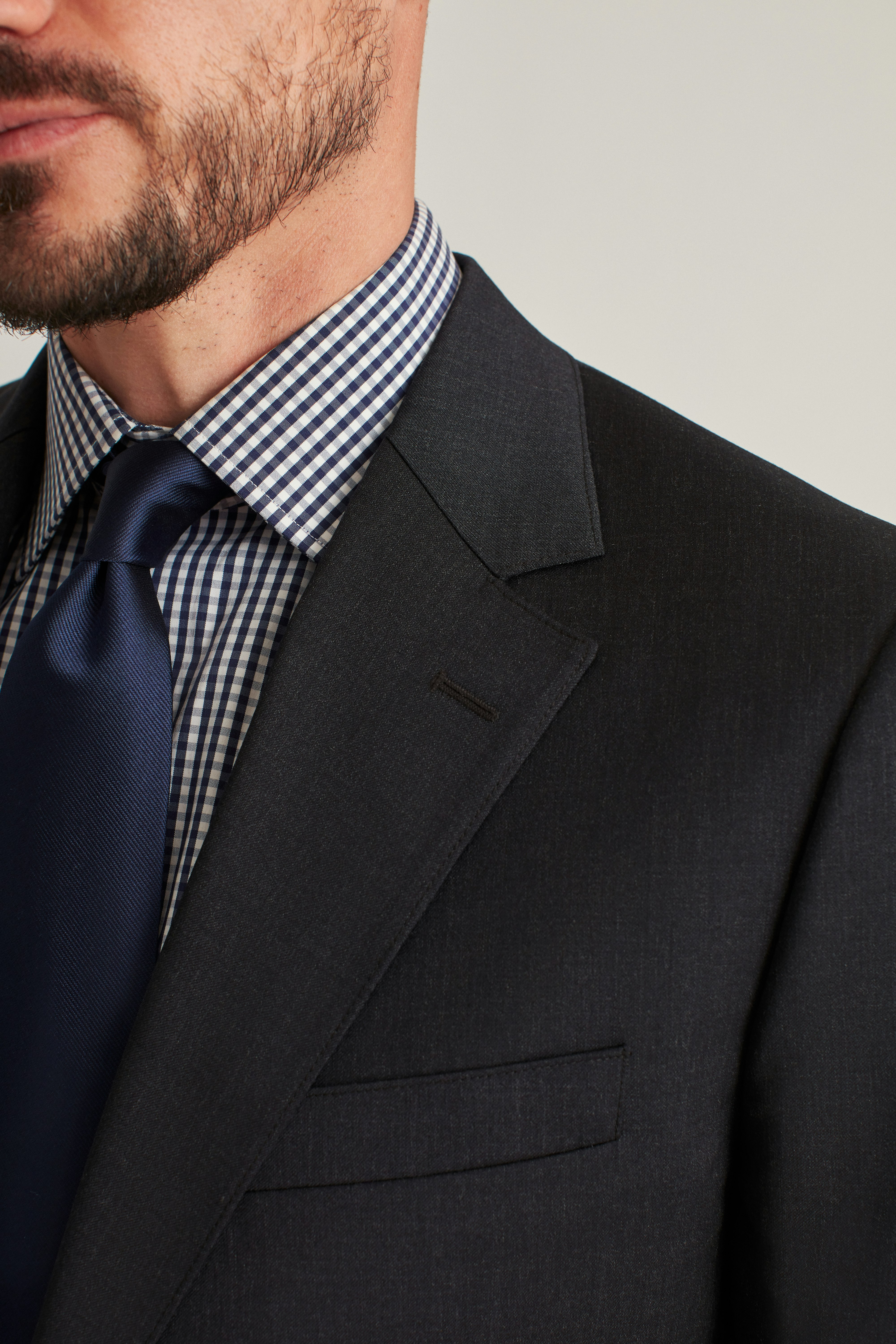 Jetsetter Wool Blazer charcoal