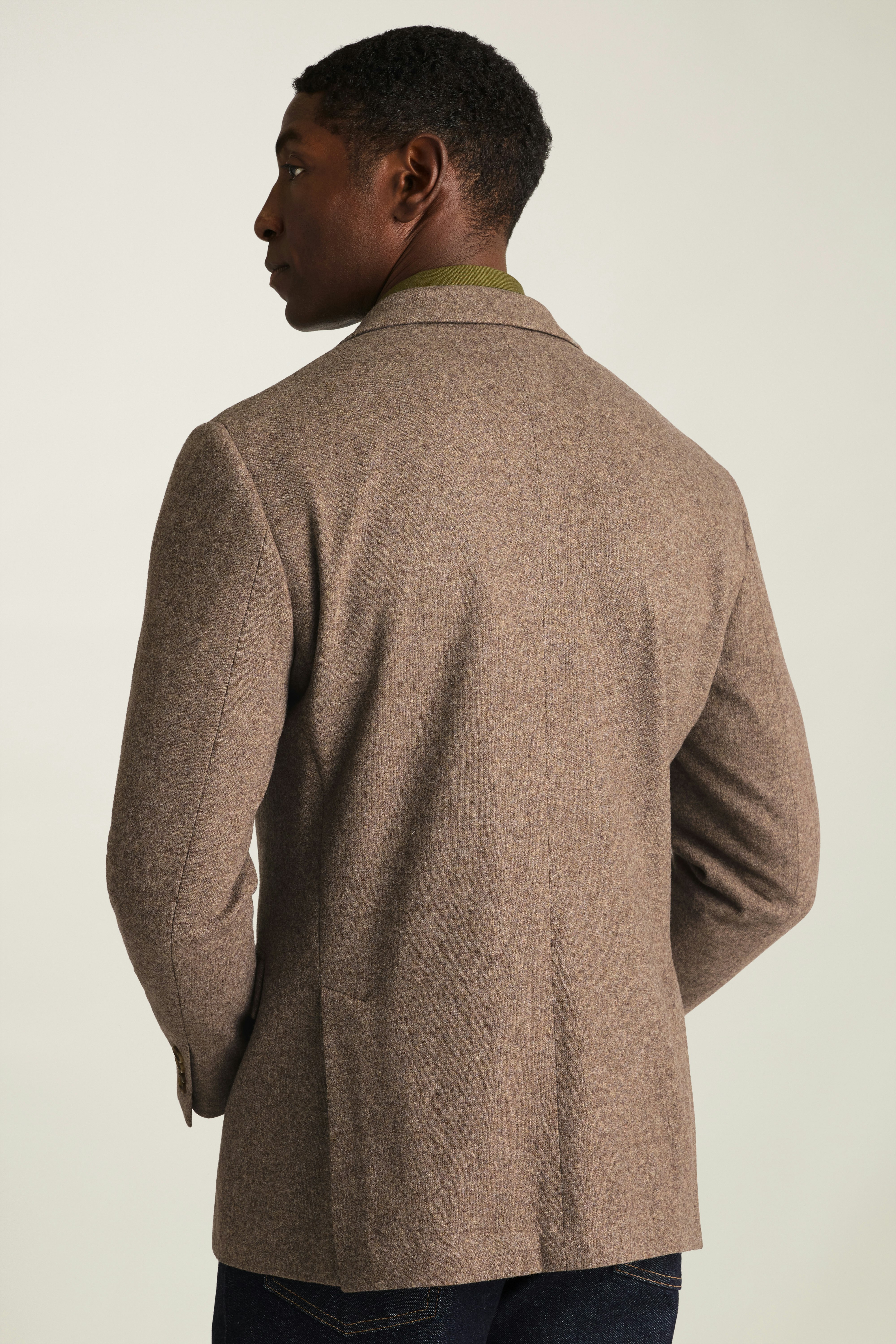 Jetsetter Knit Blazer mushroom brown 4 Jetsetter Knit Blazer mushroom brown