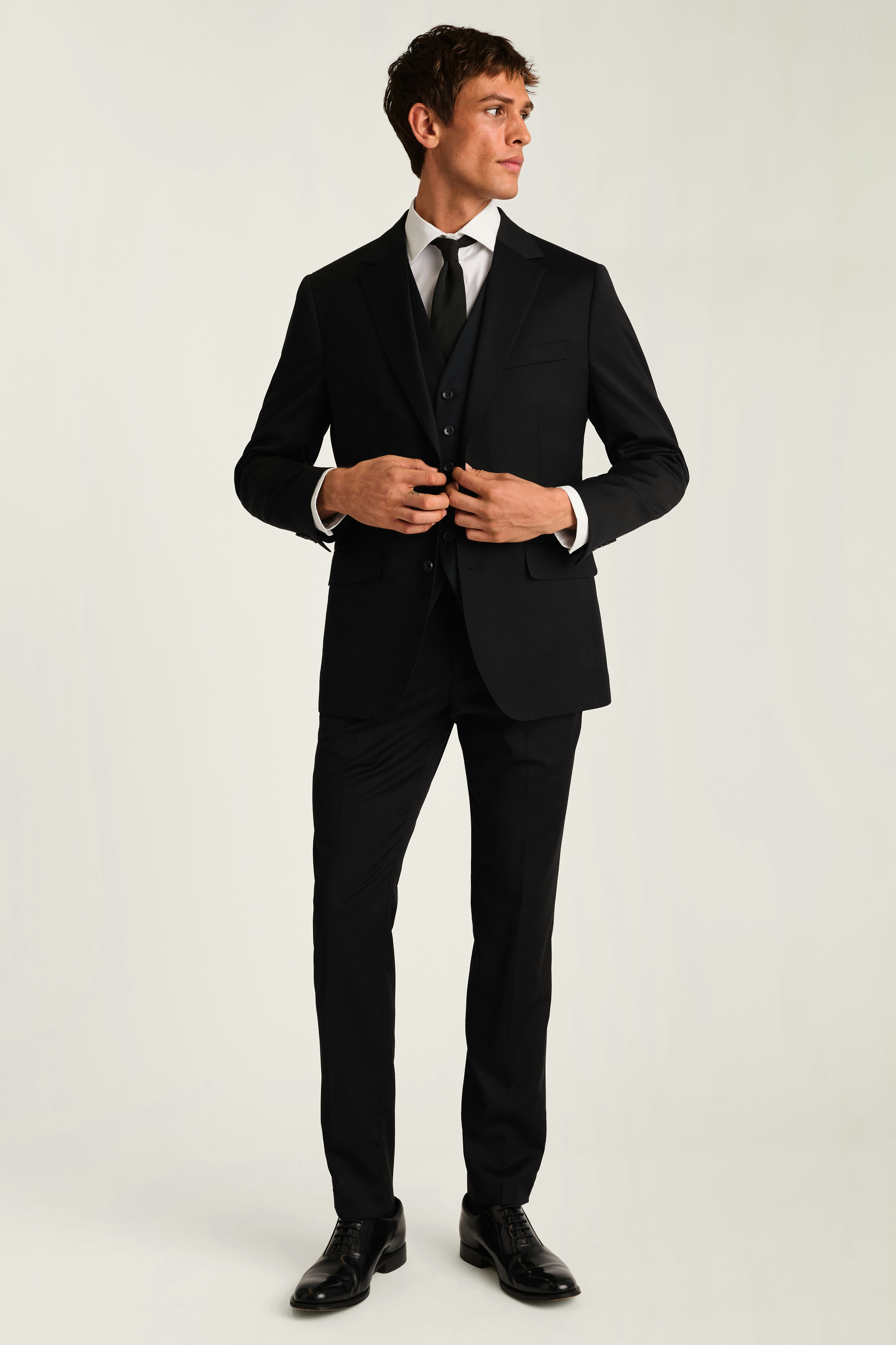 Jetsetter Wool Vest black