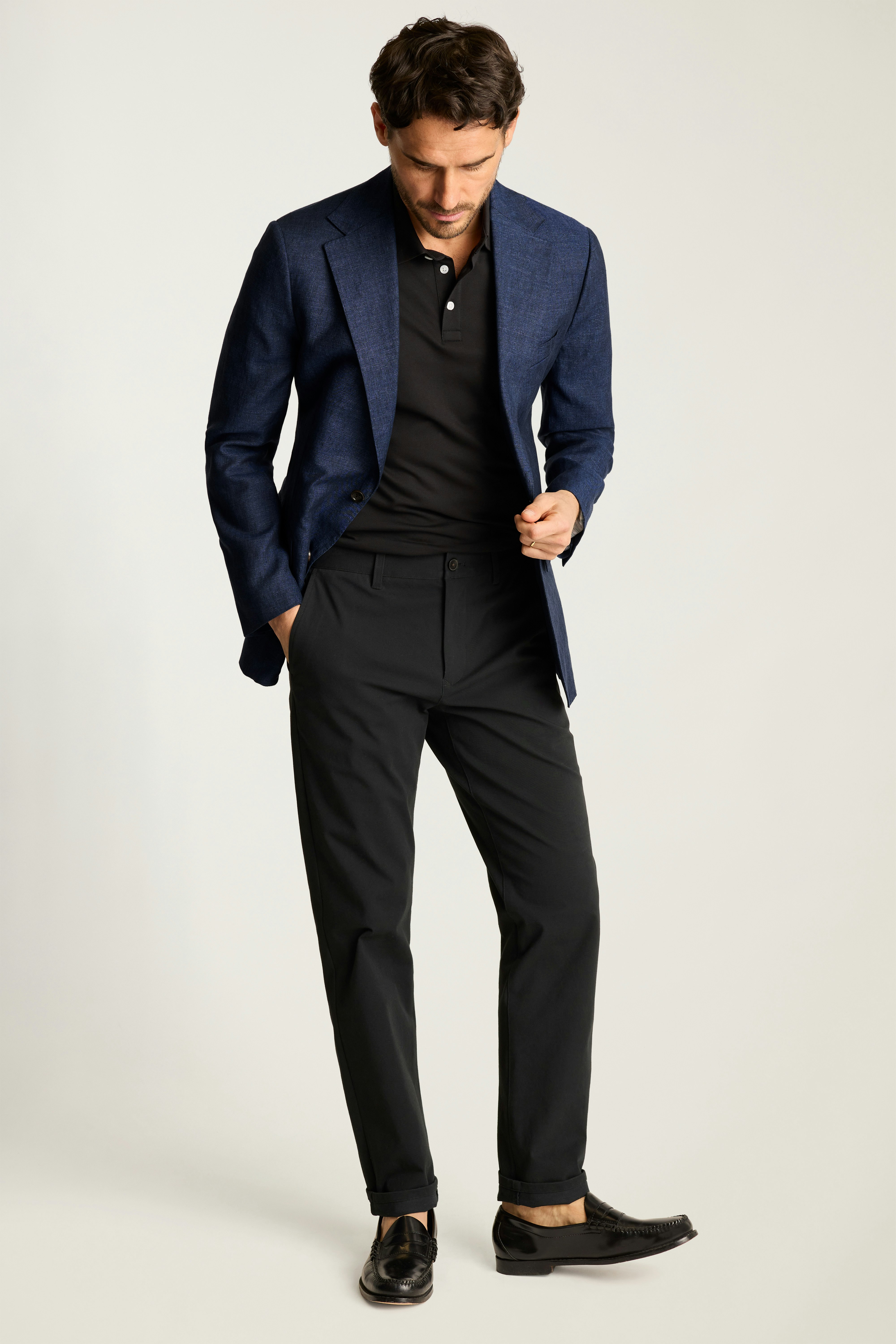 Jetsetter Italian Linen Blazer dark navy 5 Jetsetter Italian Linen Blazer dark navy