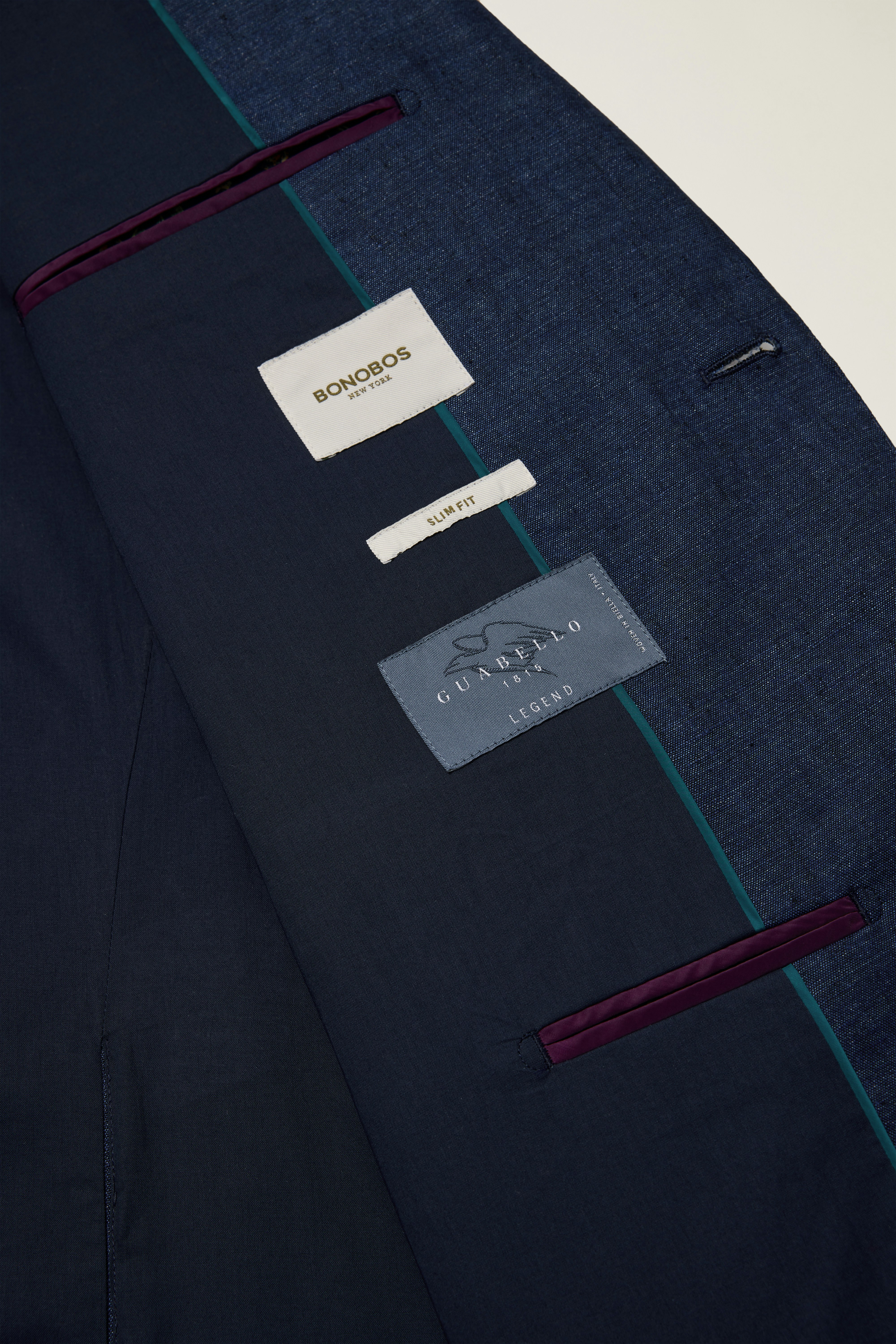 Jetsetter Italian Linen Blazer dark navy 8 Jetsetter Italian Linen Blazer dark navy