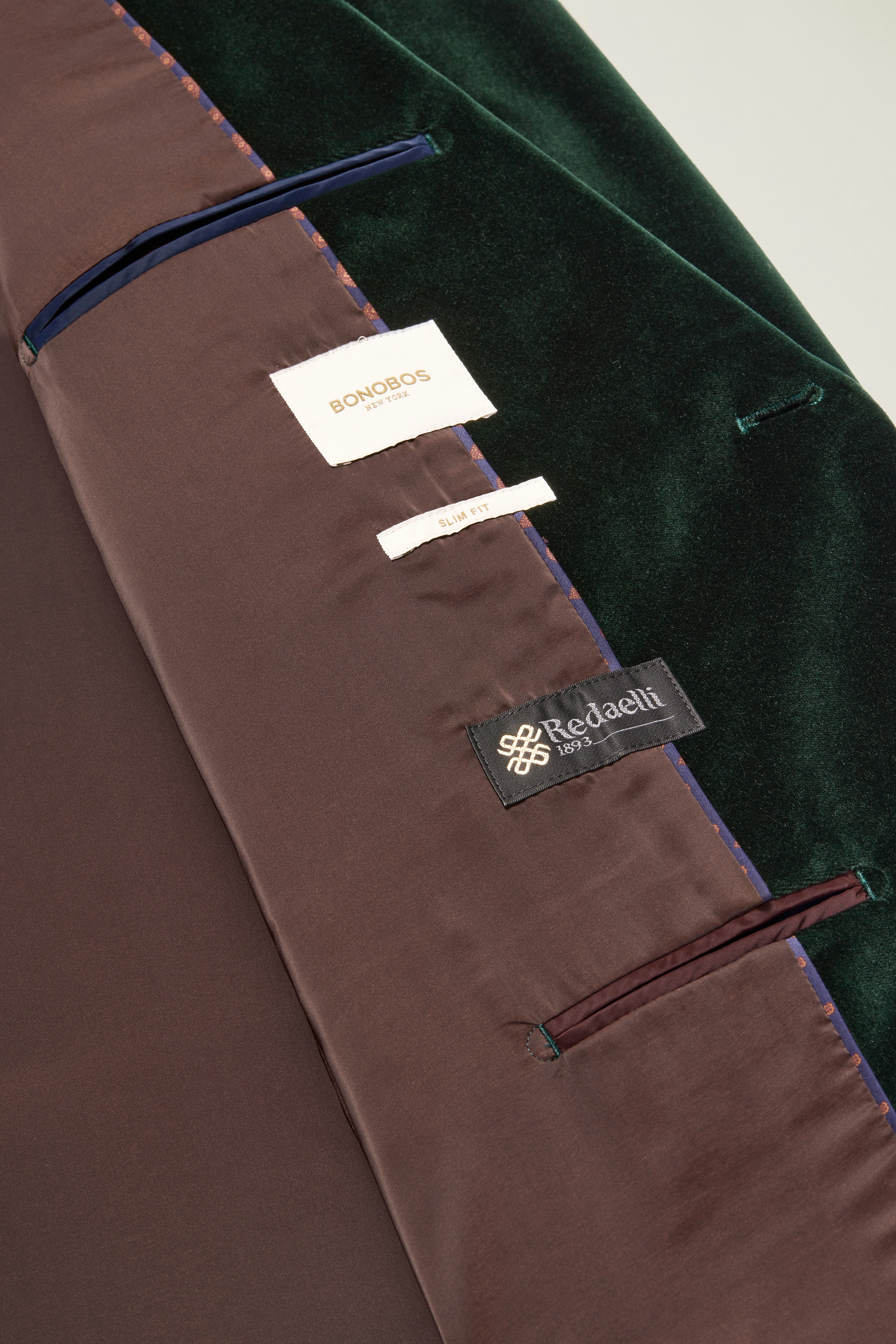 Jetsetter Italian Velvet Blazer emerald