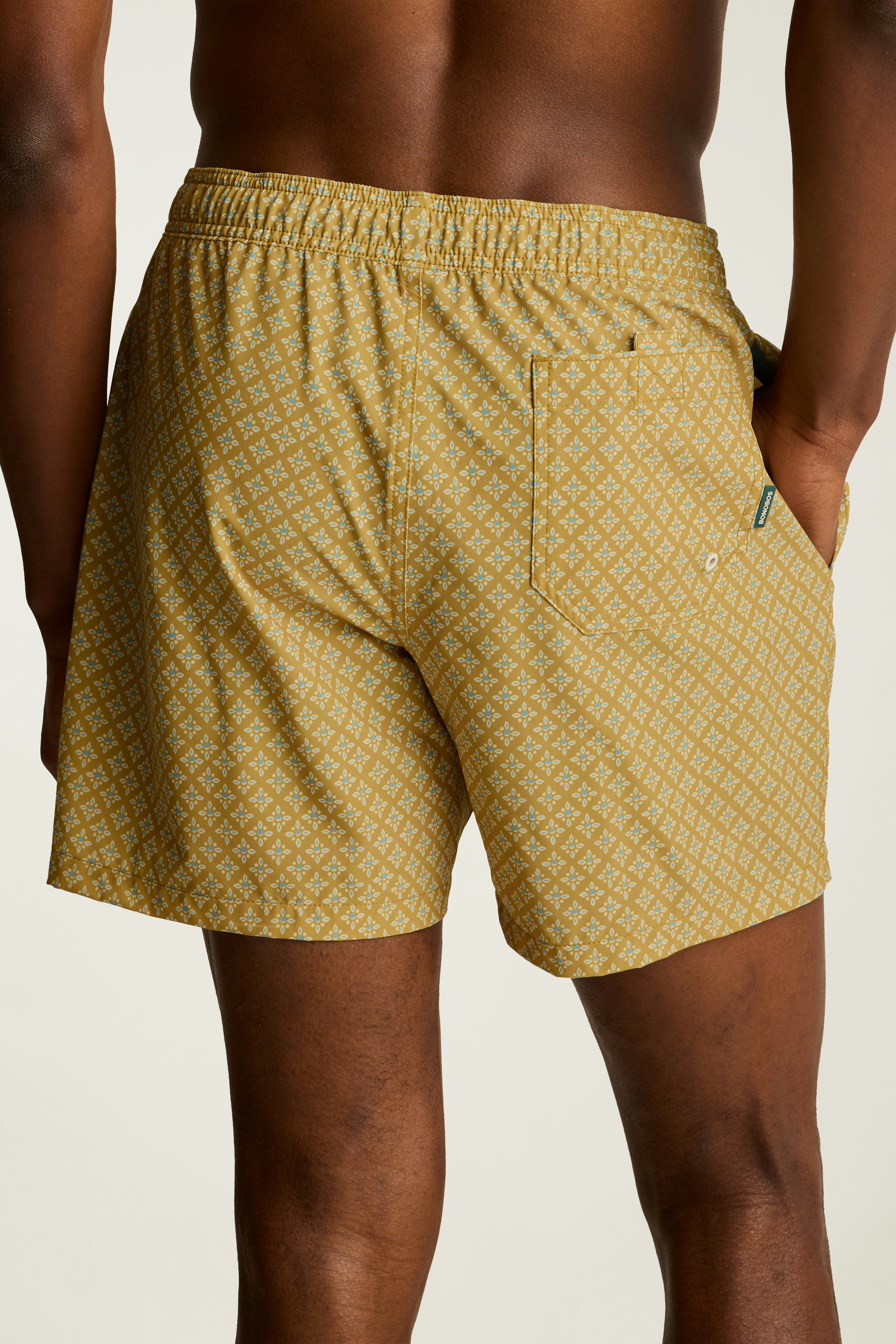 Riviera Swim Trunks gold tile 4 Riviera Swim Trunks gold tile
