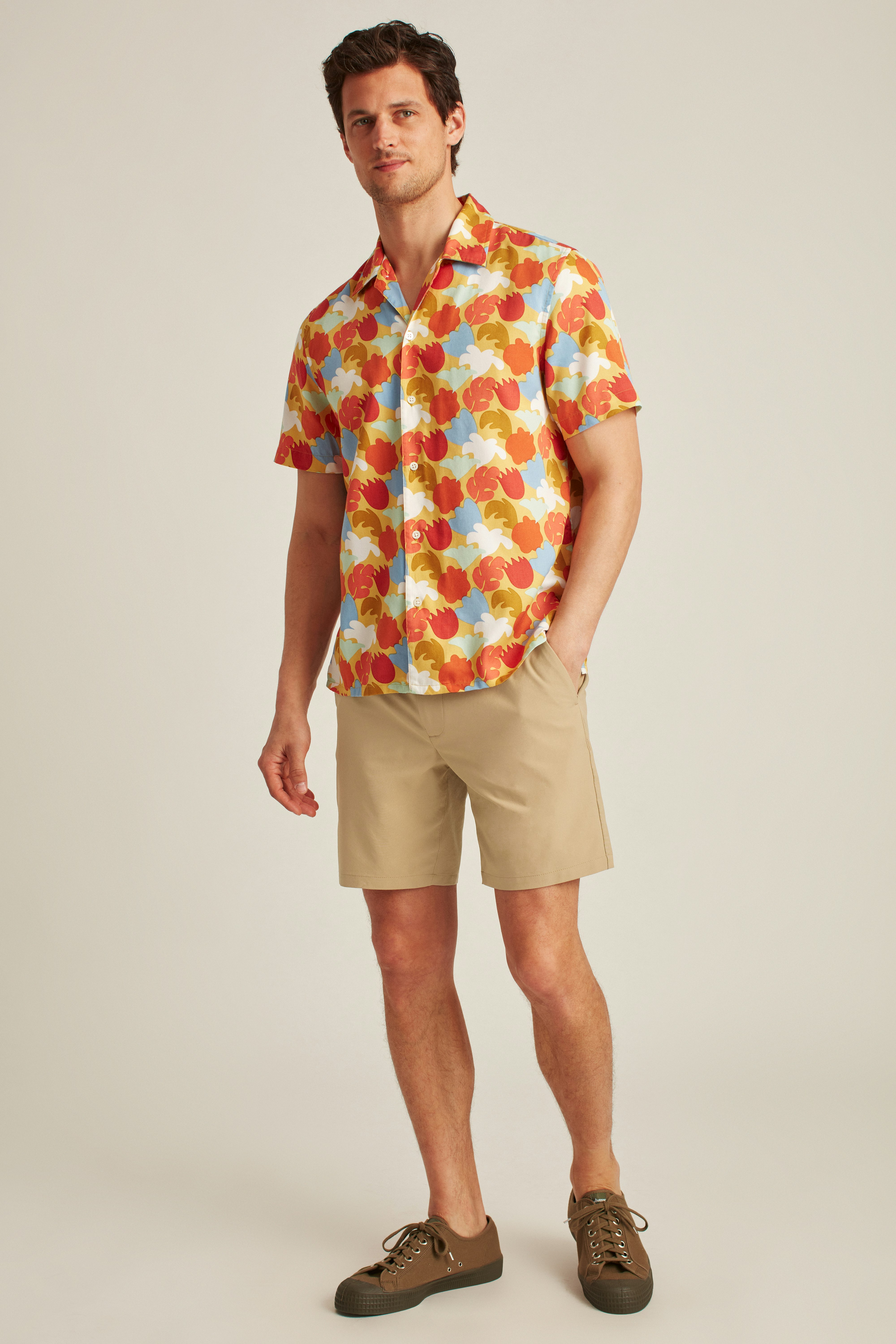 Performance Link Shorts oak khaki 5 Performance Link Shorts oak khaki