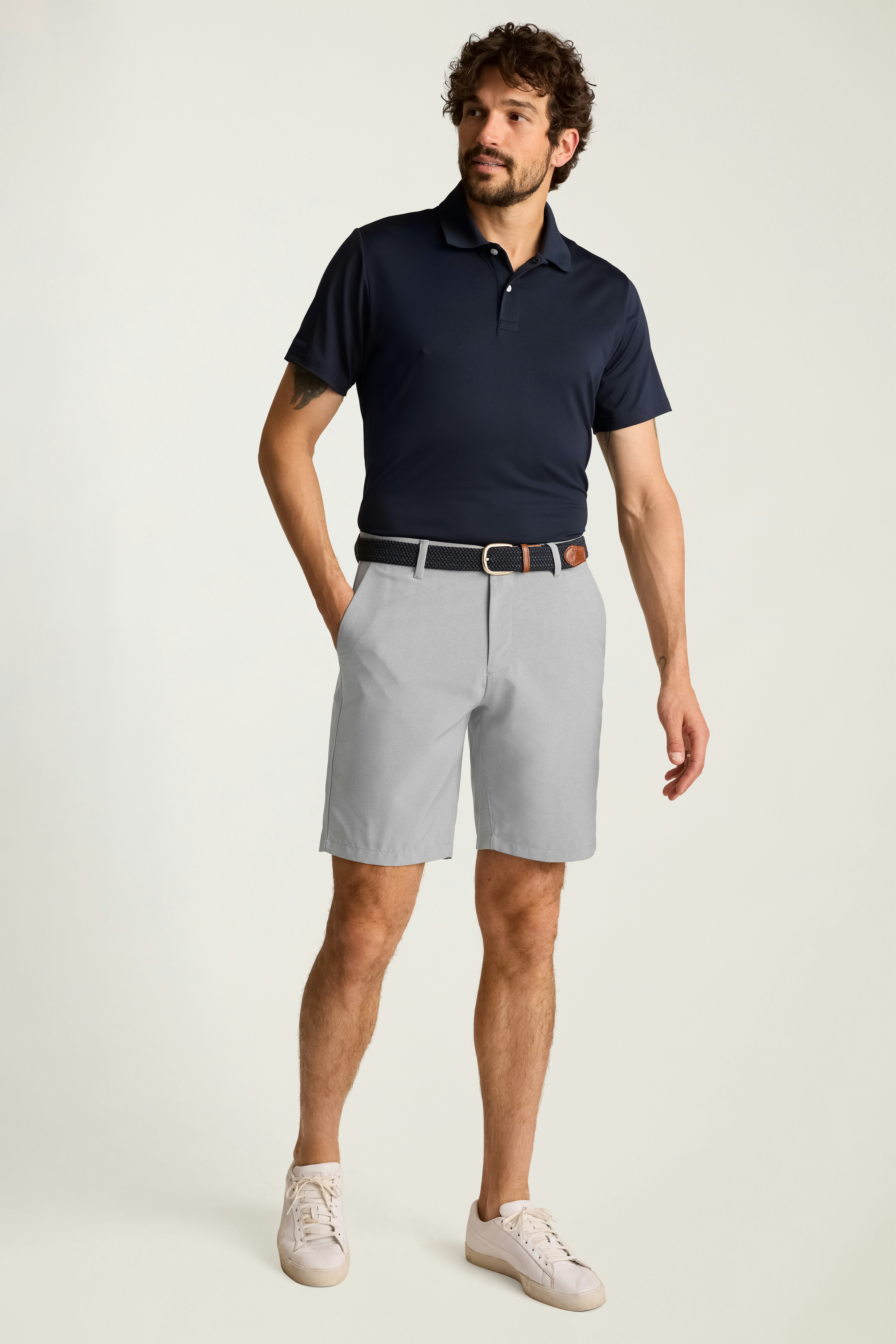 Performance Link Shorts heather grey