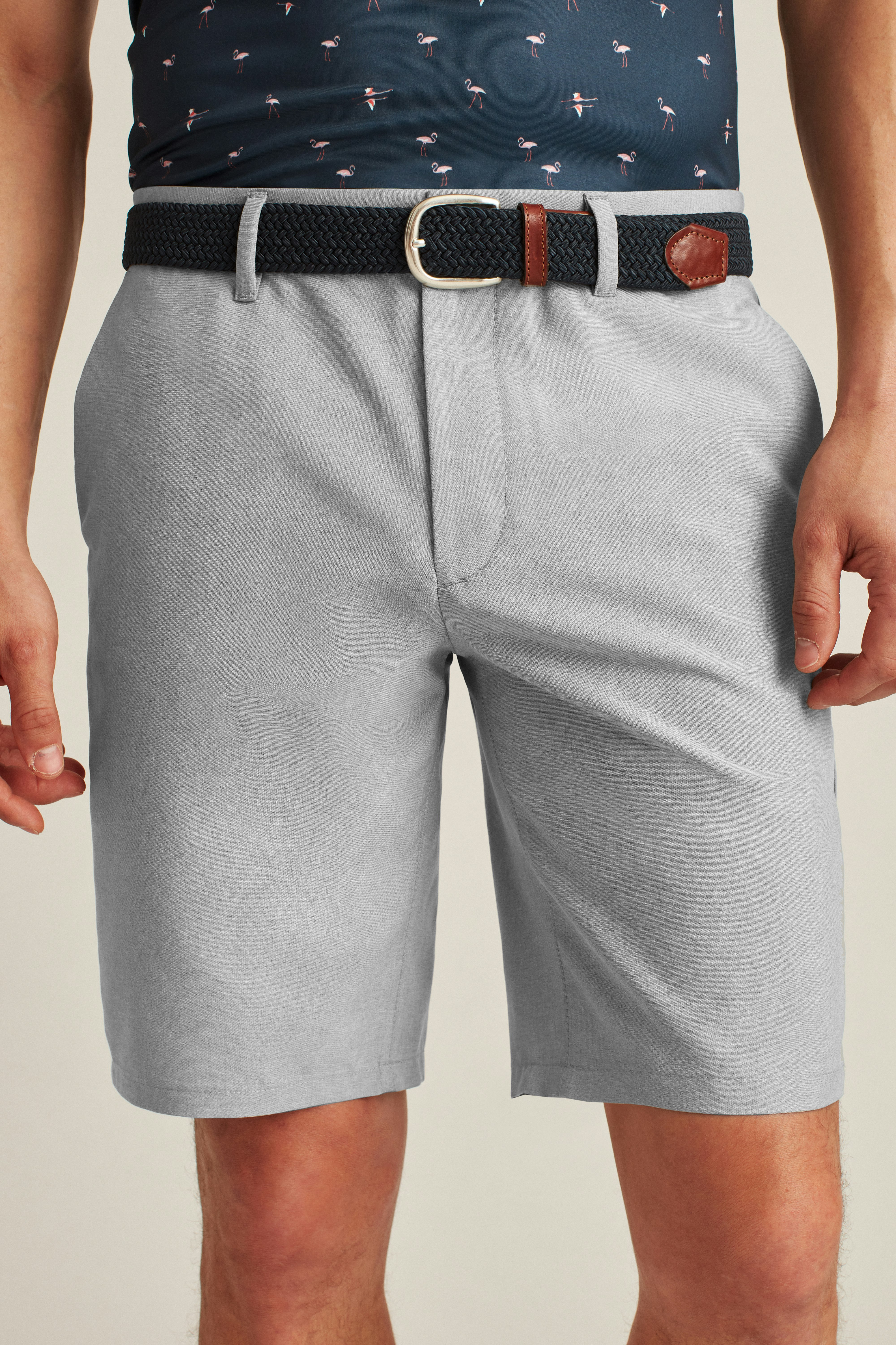 Performance Link Shorts heather grey