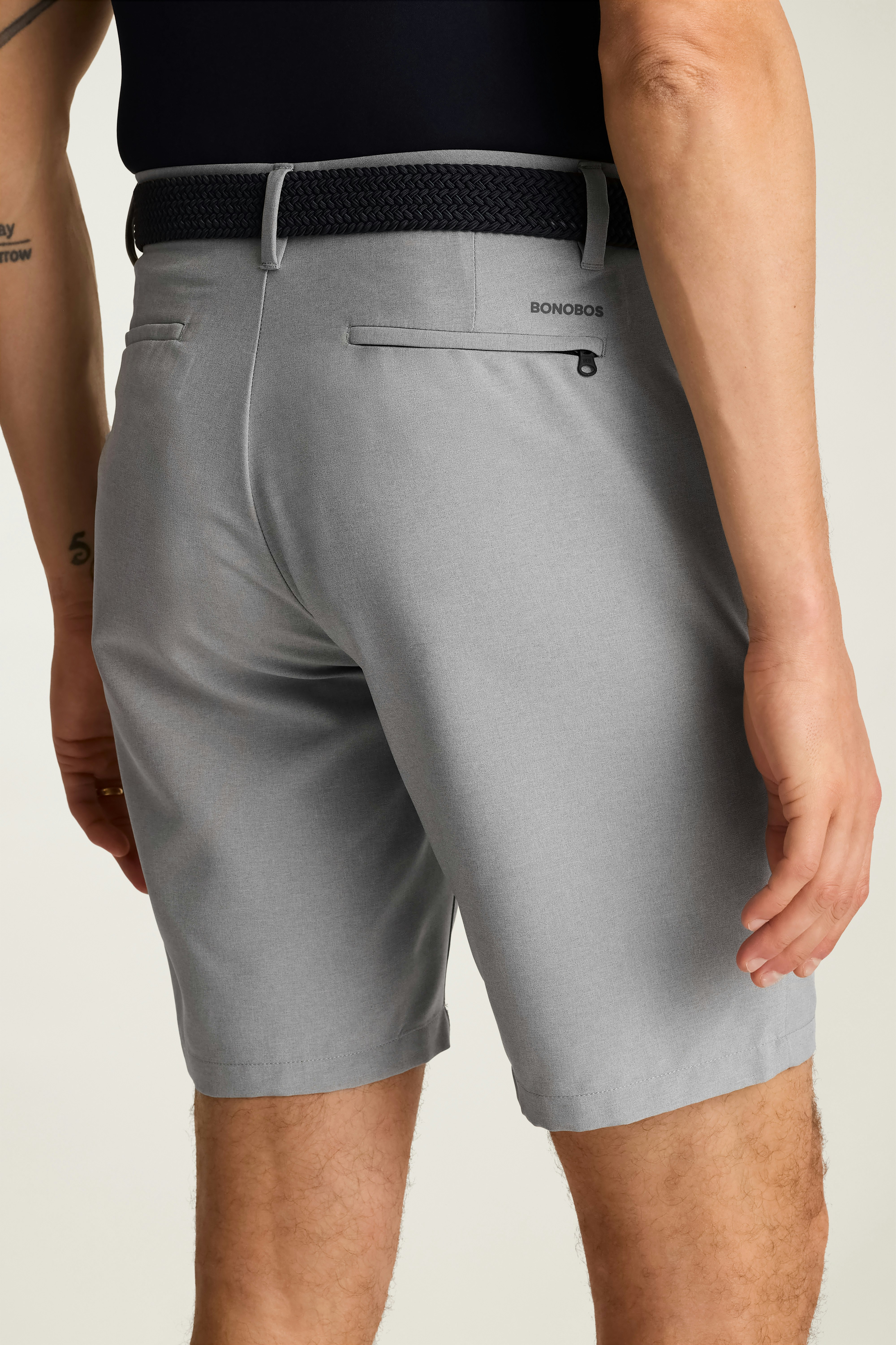 Performance Link Shorts heather grey