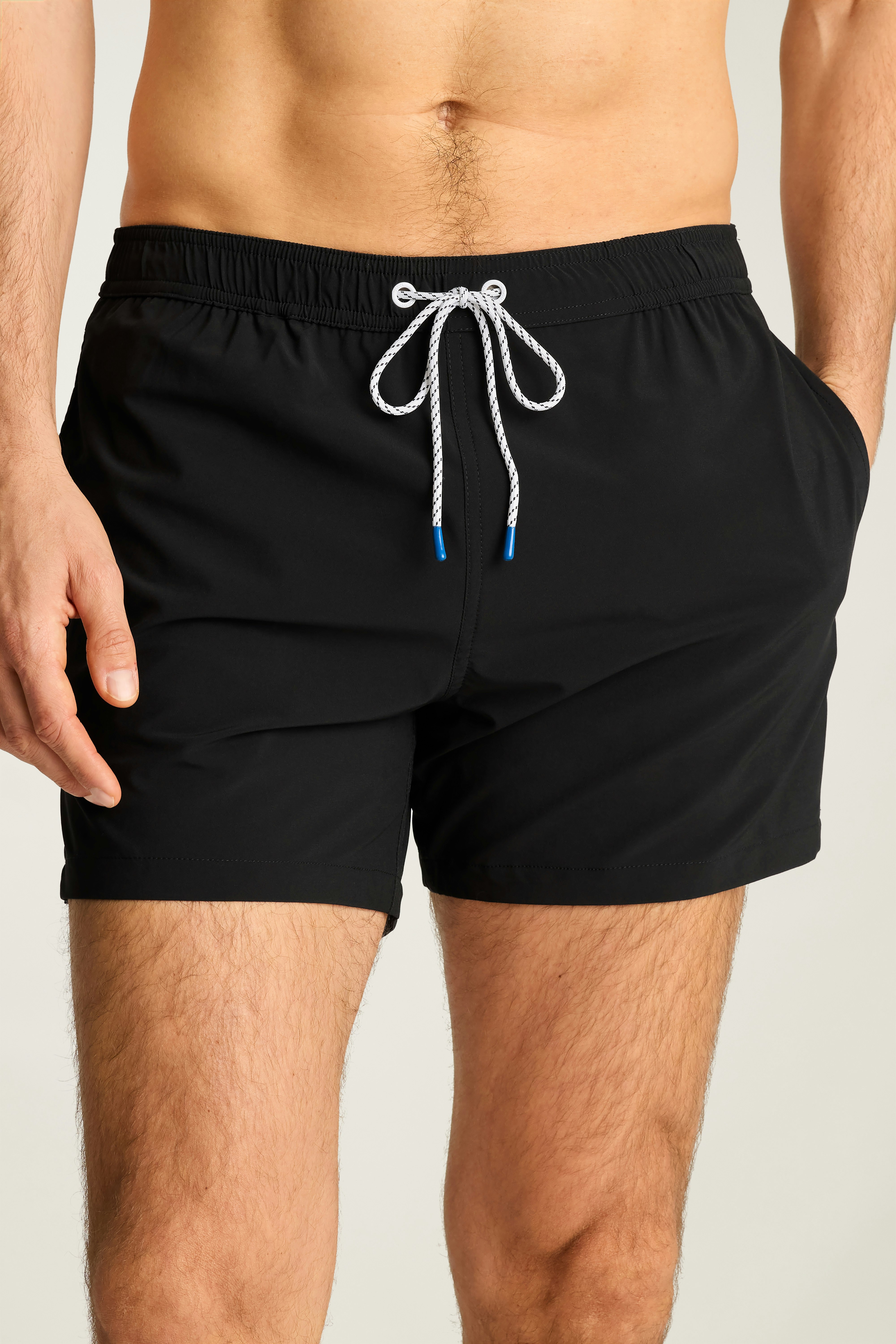 Riviera Swim Trunks jet black