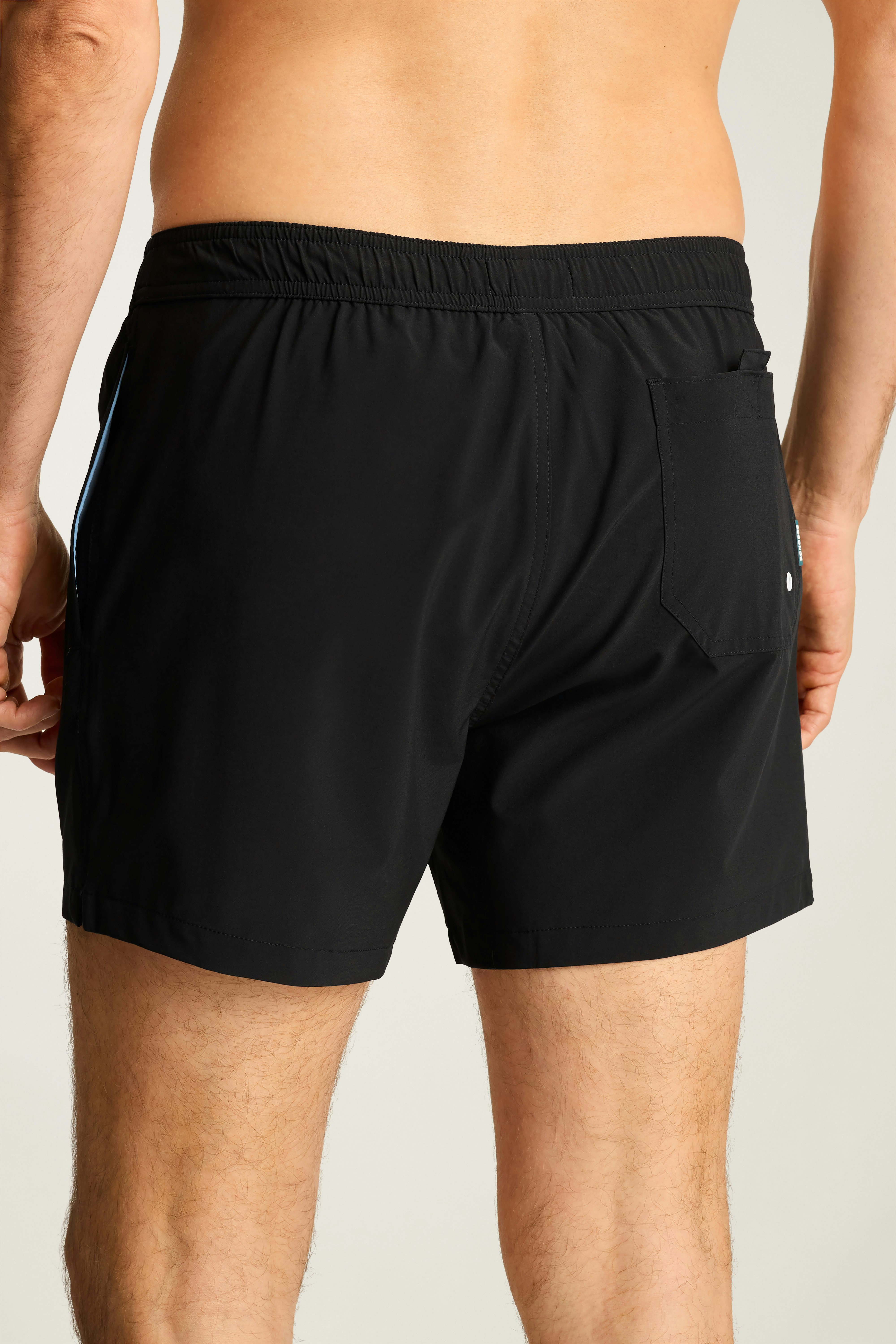 Riviera Swim Trunks jet black