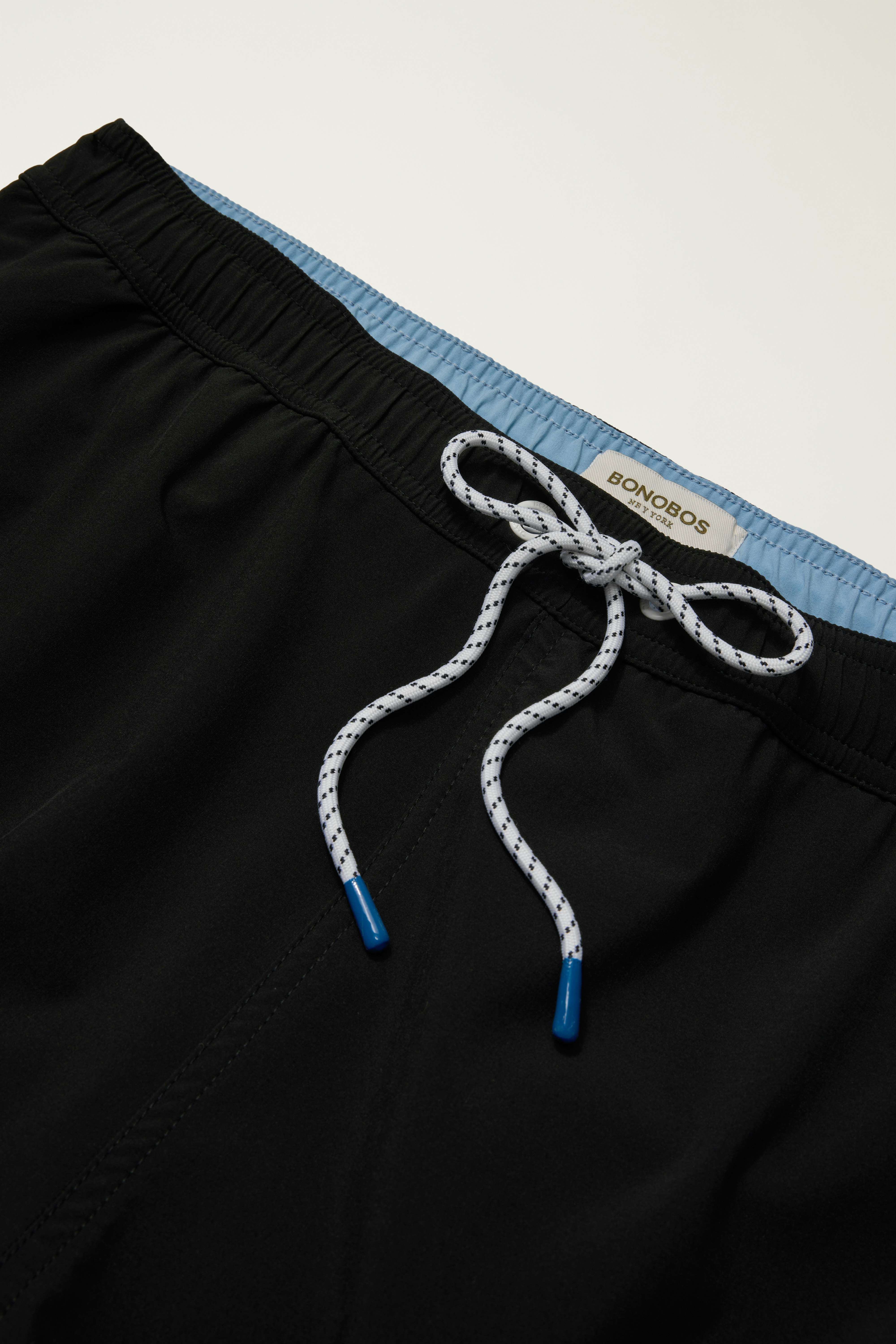 Riviera Swim Trunks jet black