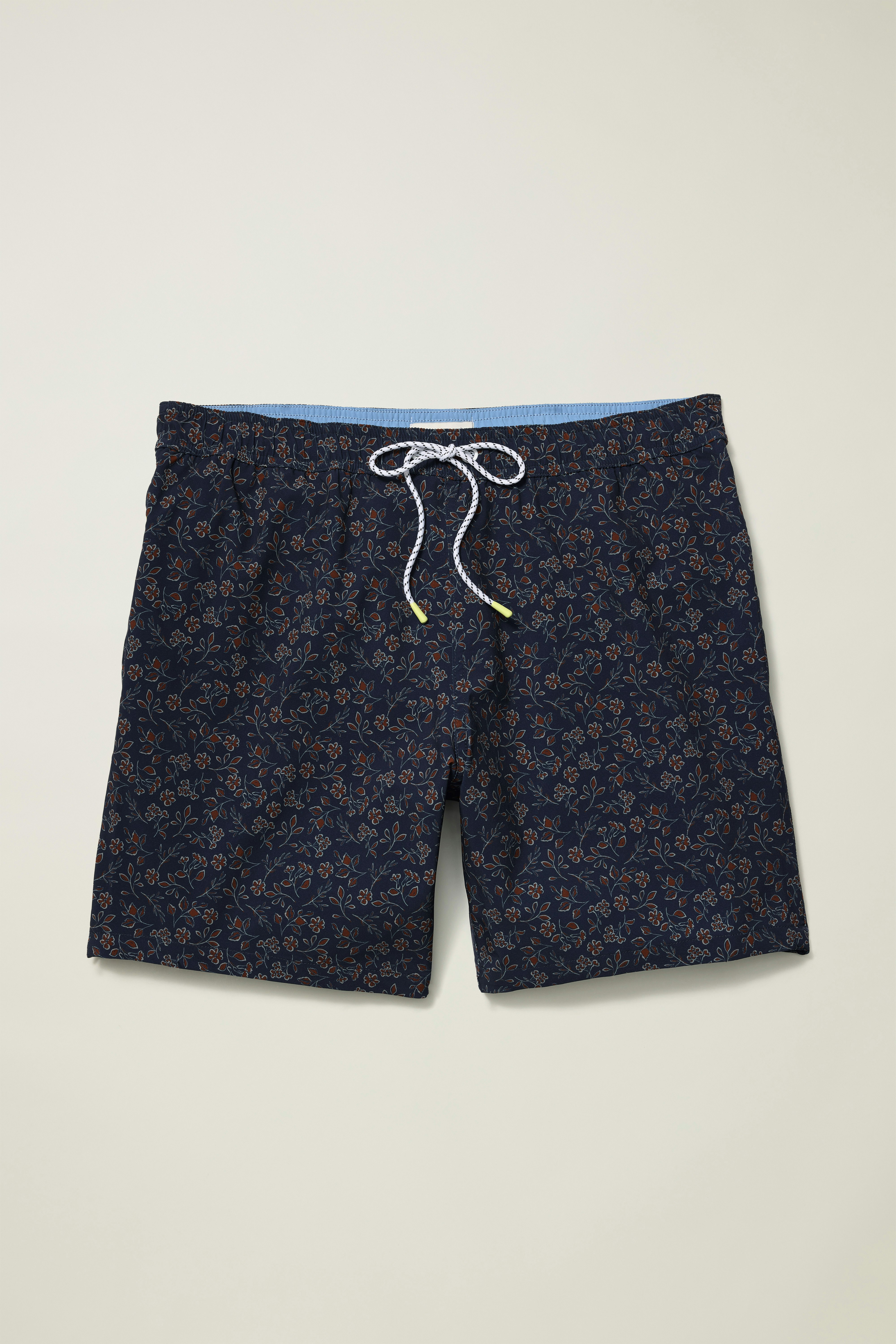 Riviera Swim Trunks navy kenria floral