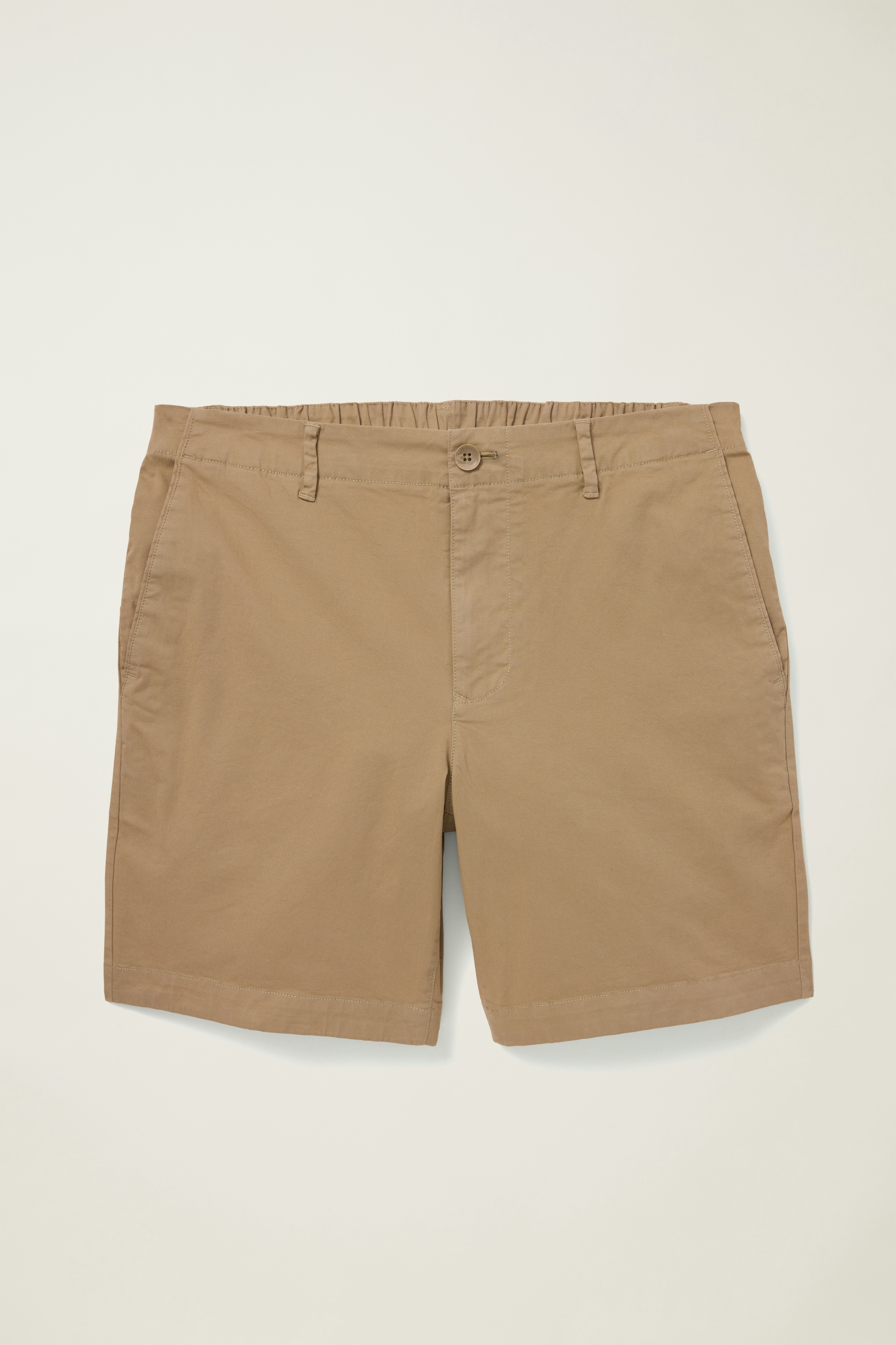 Lightweight Chino Short wooden brown