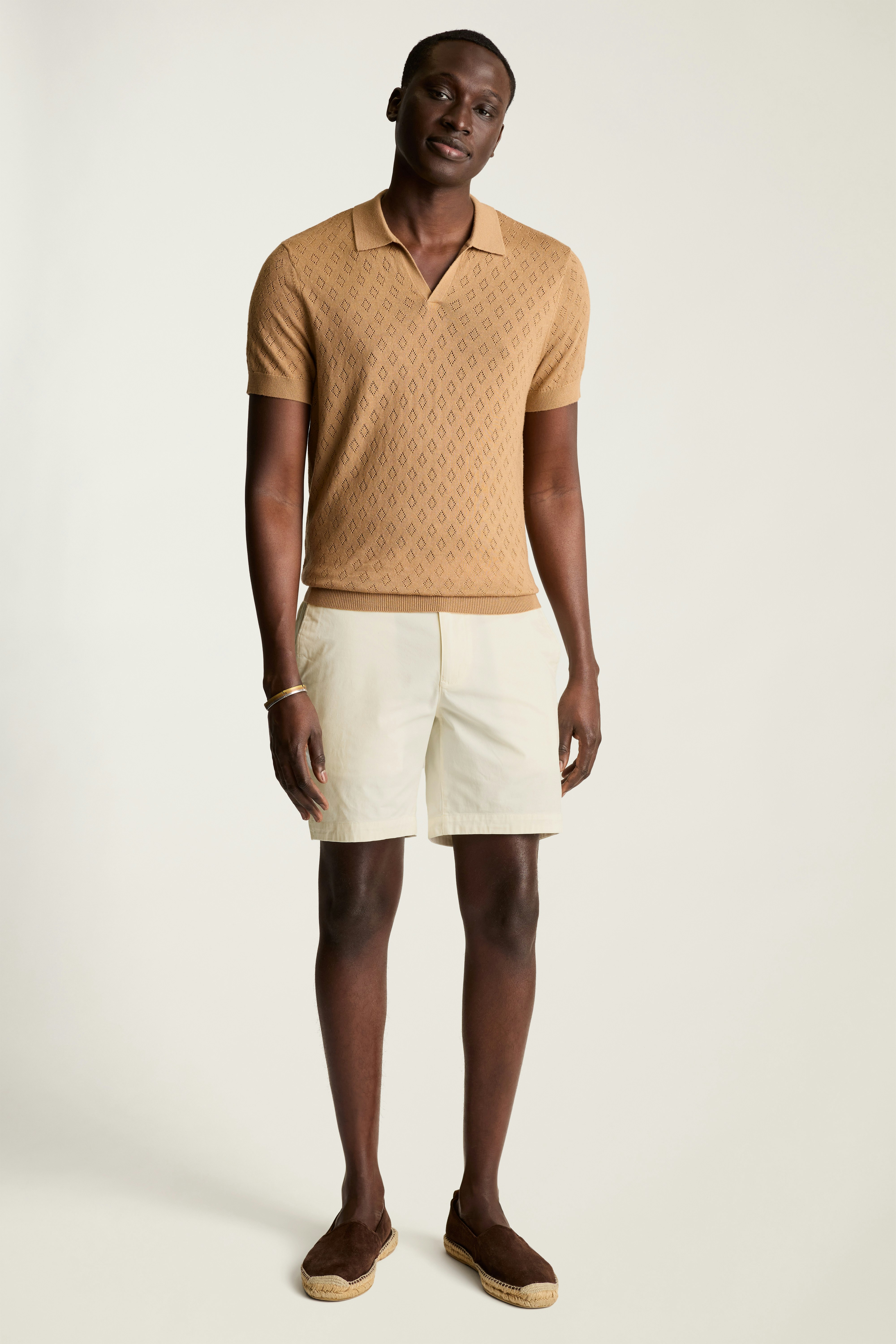 Lightweight Chino Short tofu tan