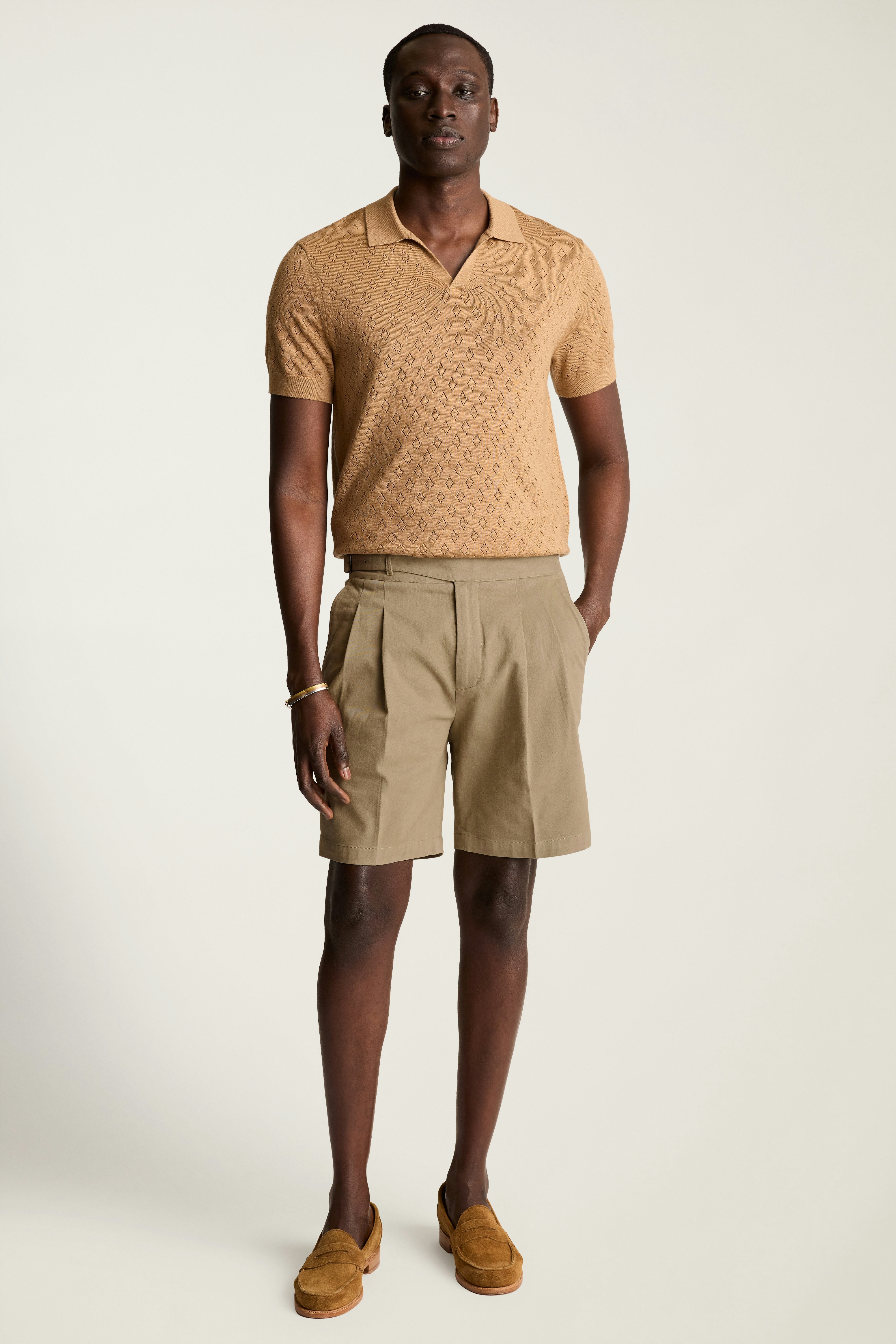 Italian Gurkha Short shadow brown