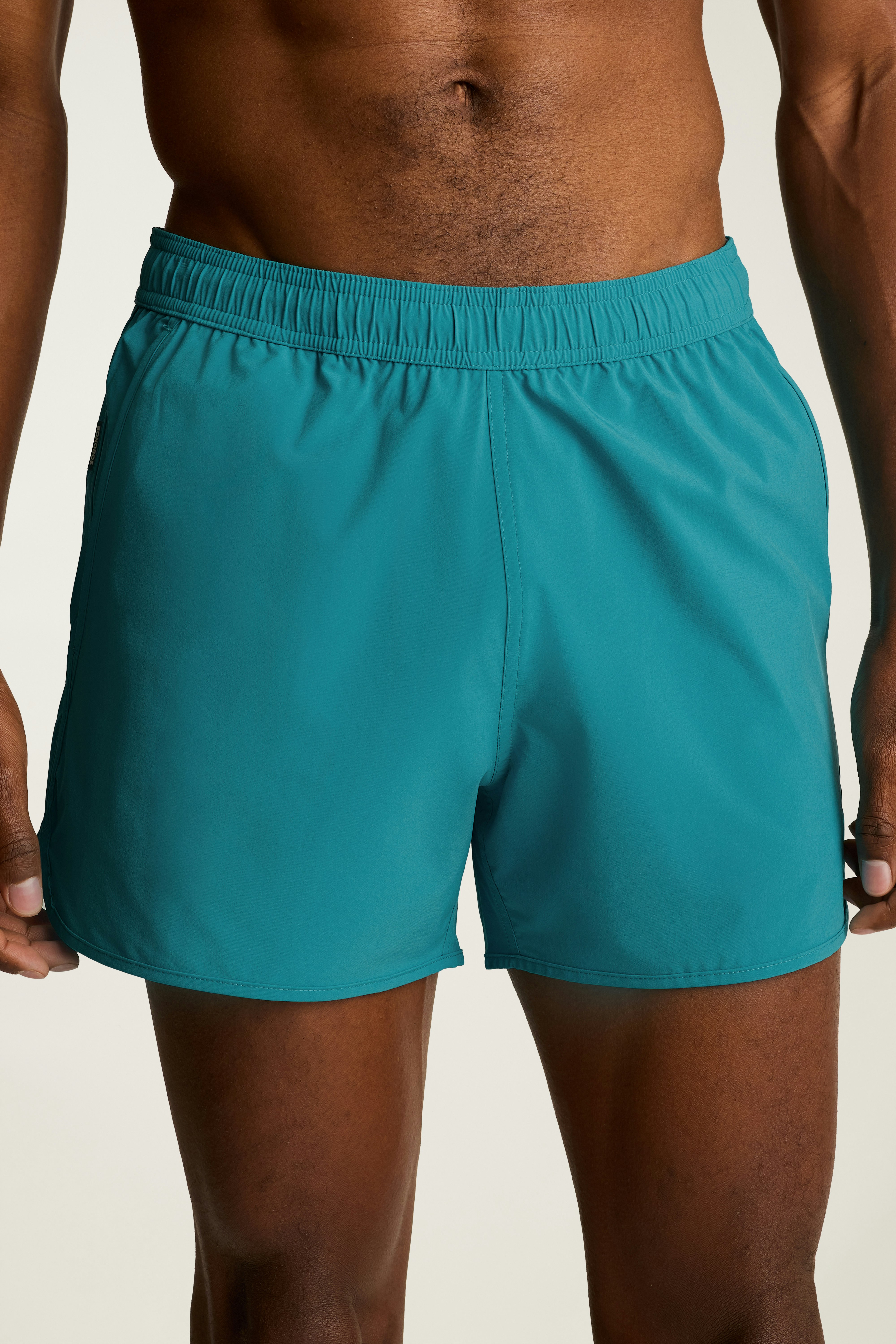 Throwback Swim Trunks tahitian teal