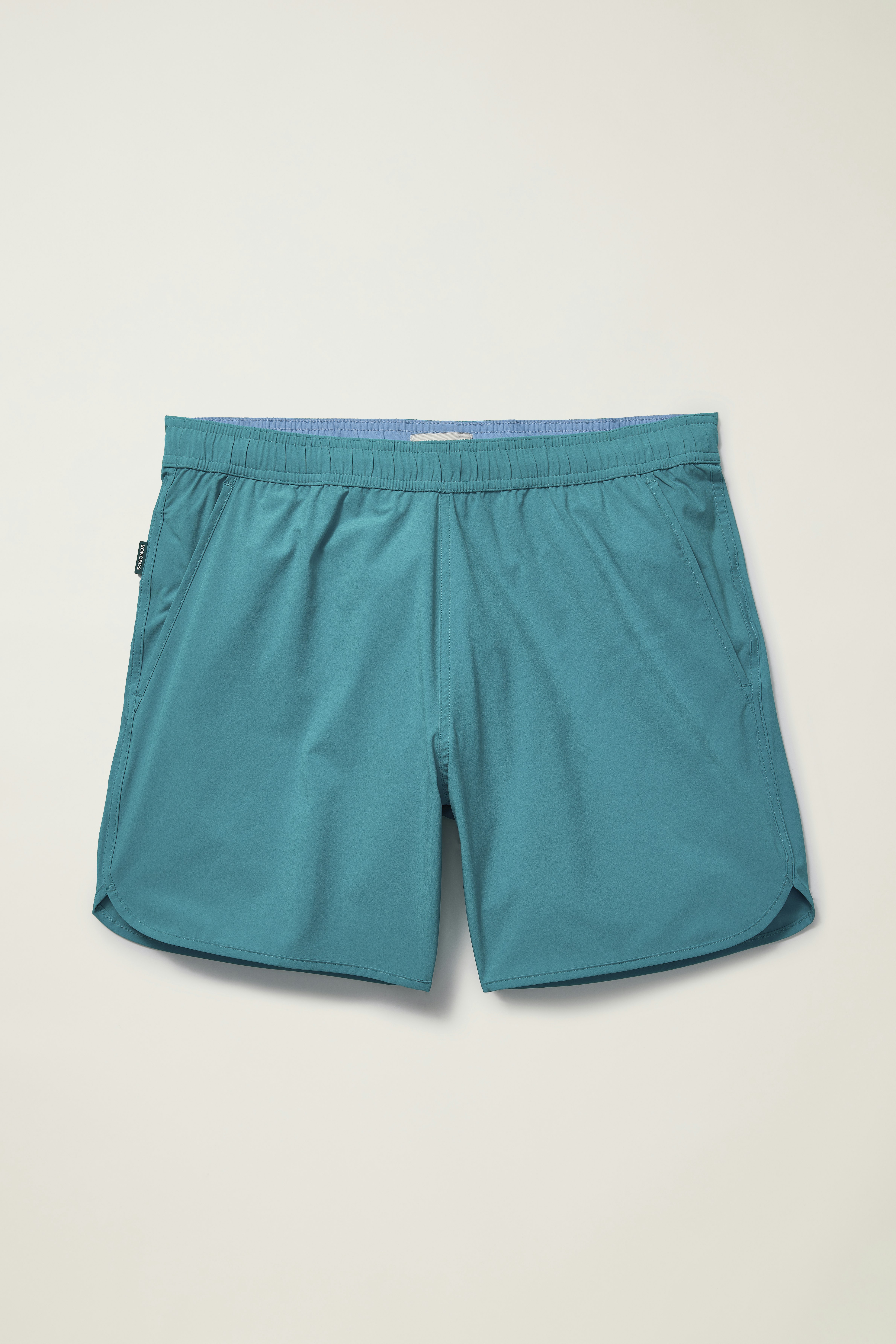 Throwback Swim Trunks tahitian teal