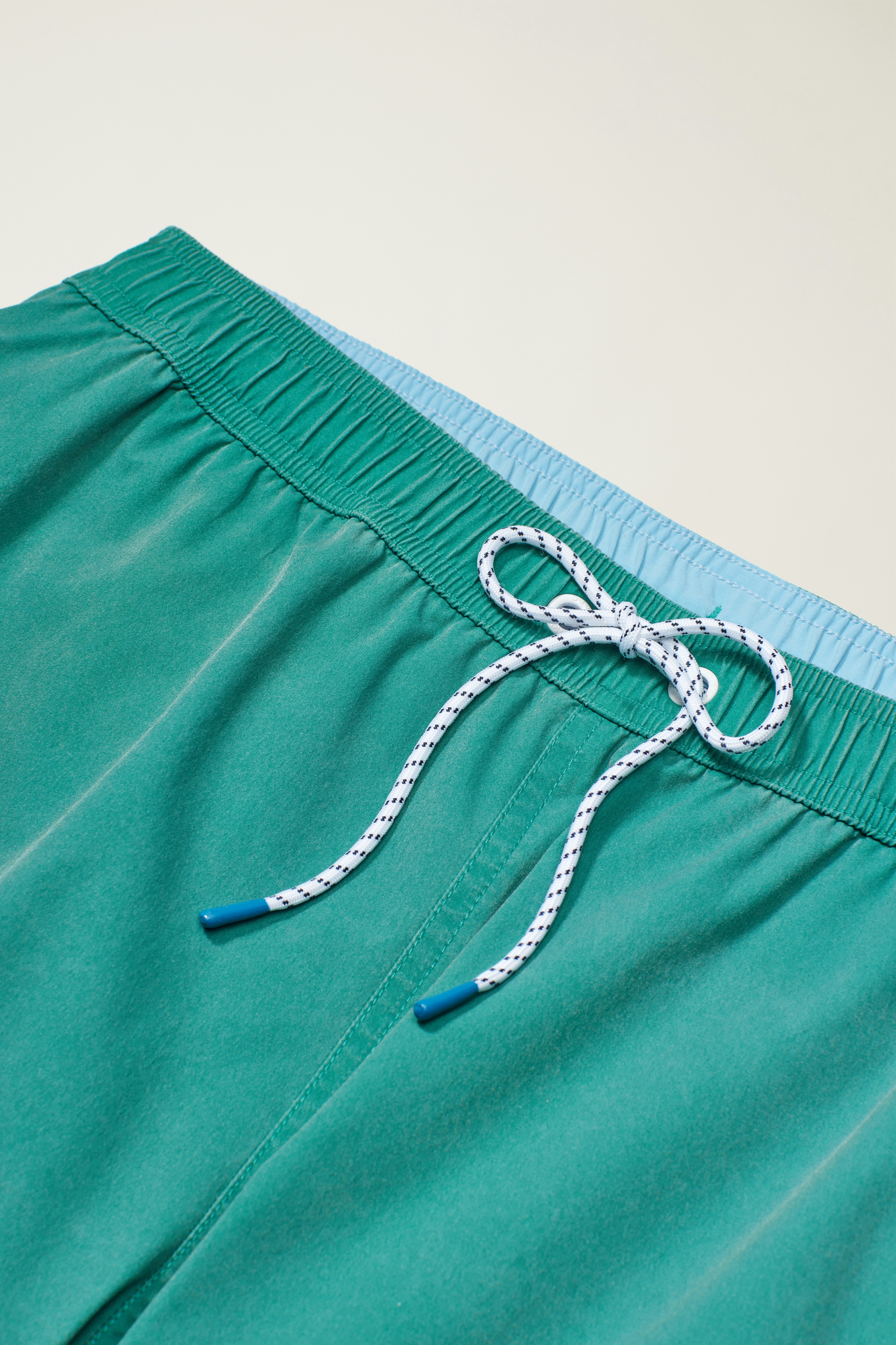 Sun Faded Riviera Swim Trunks sun faded teal