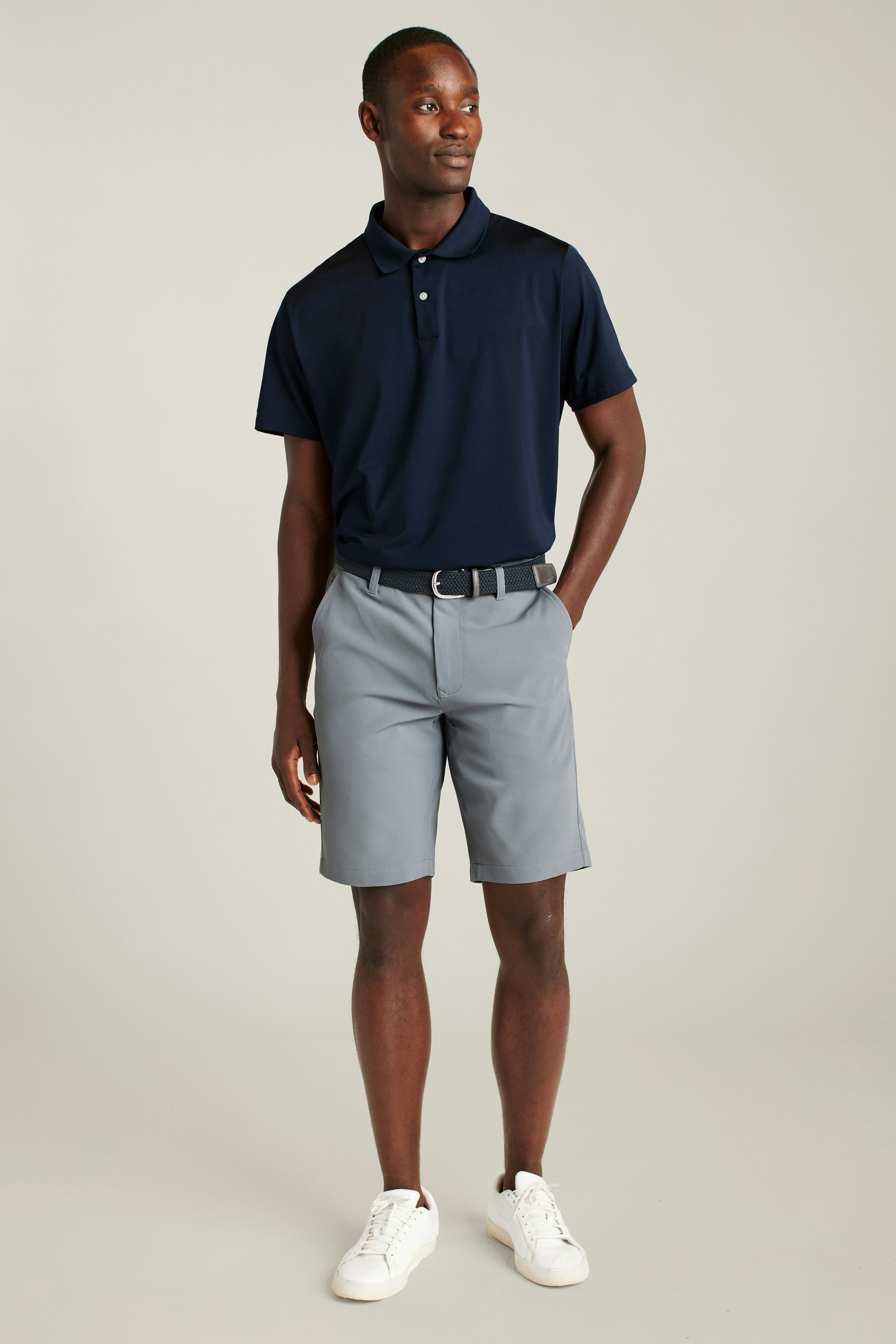 Highland Tour Golf Shorts grey
