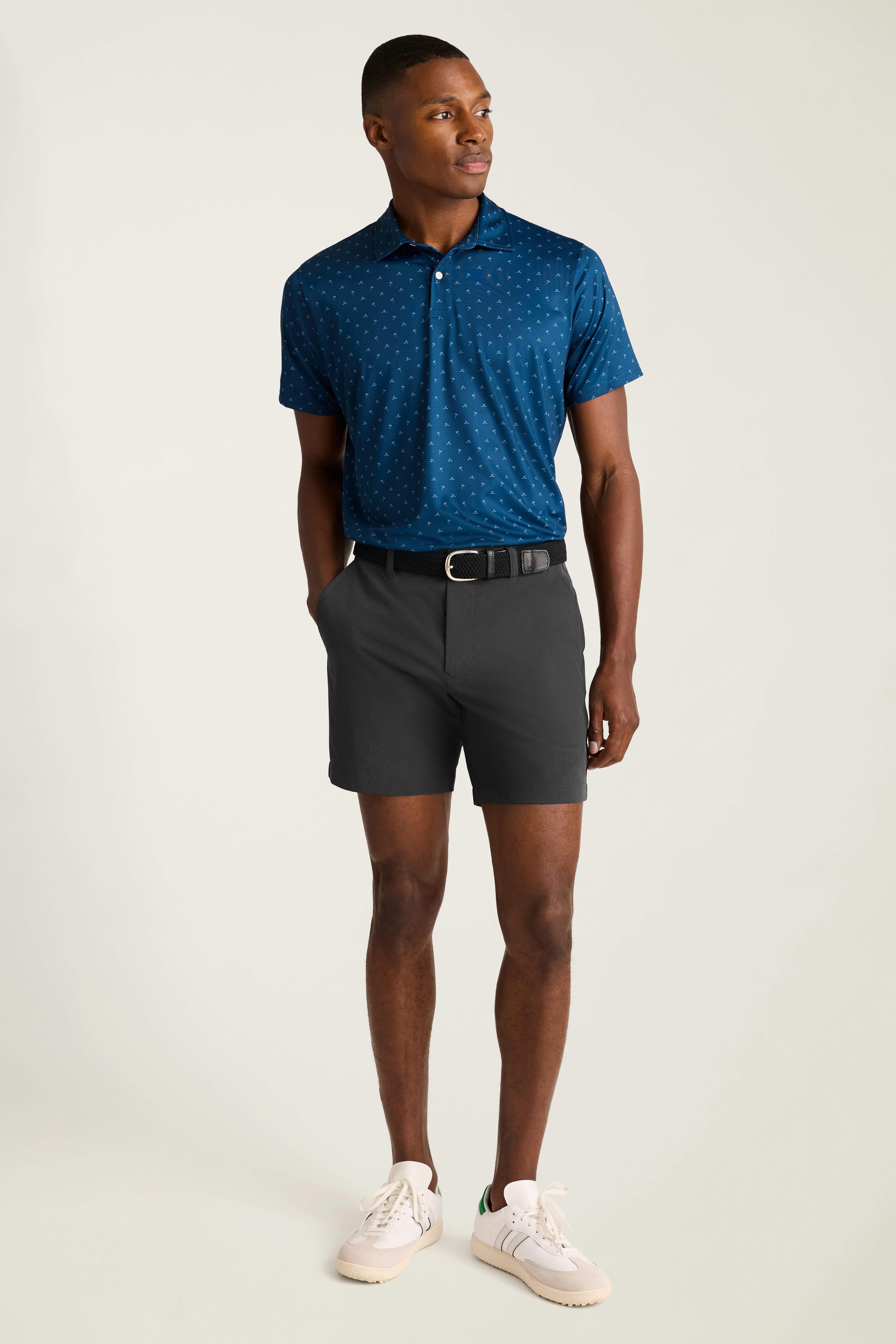 Course Legend Shorts charcoal heather