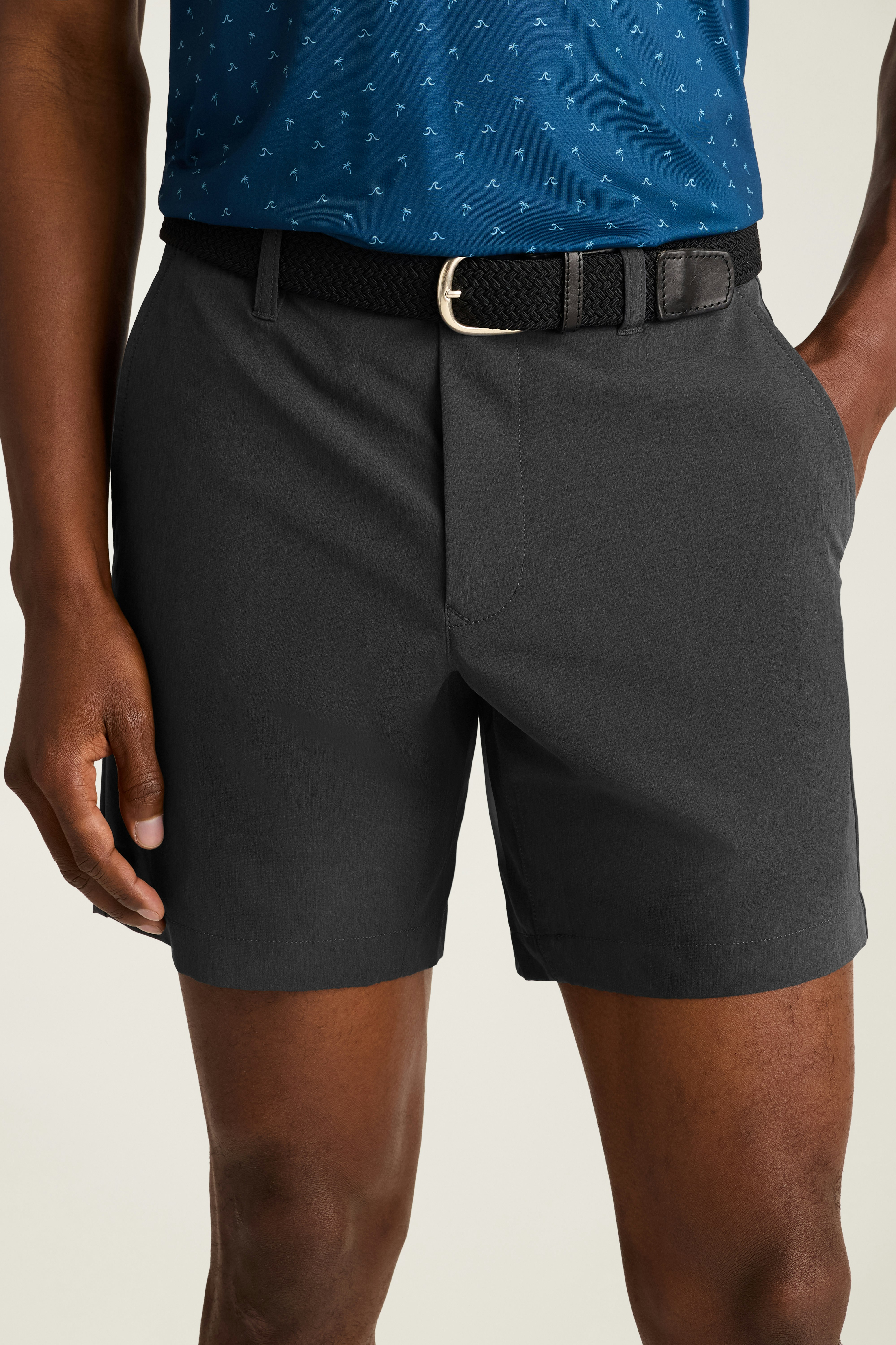 Course Legend Shorts charcoal heather