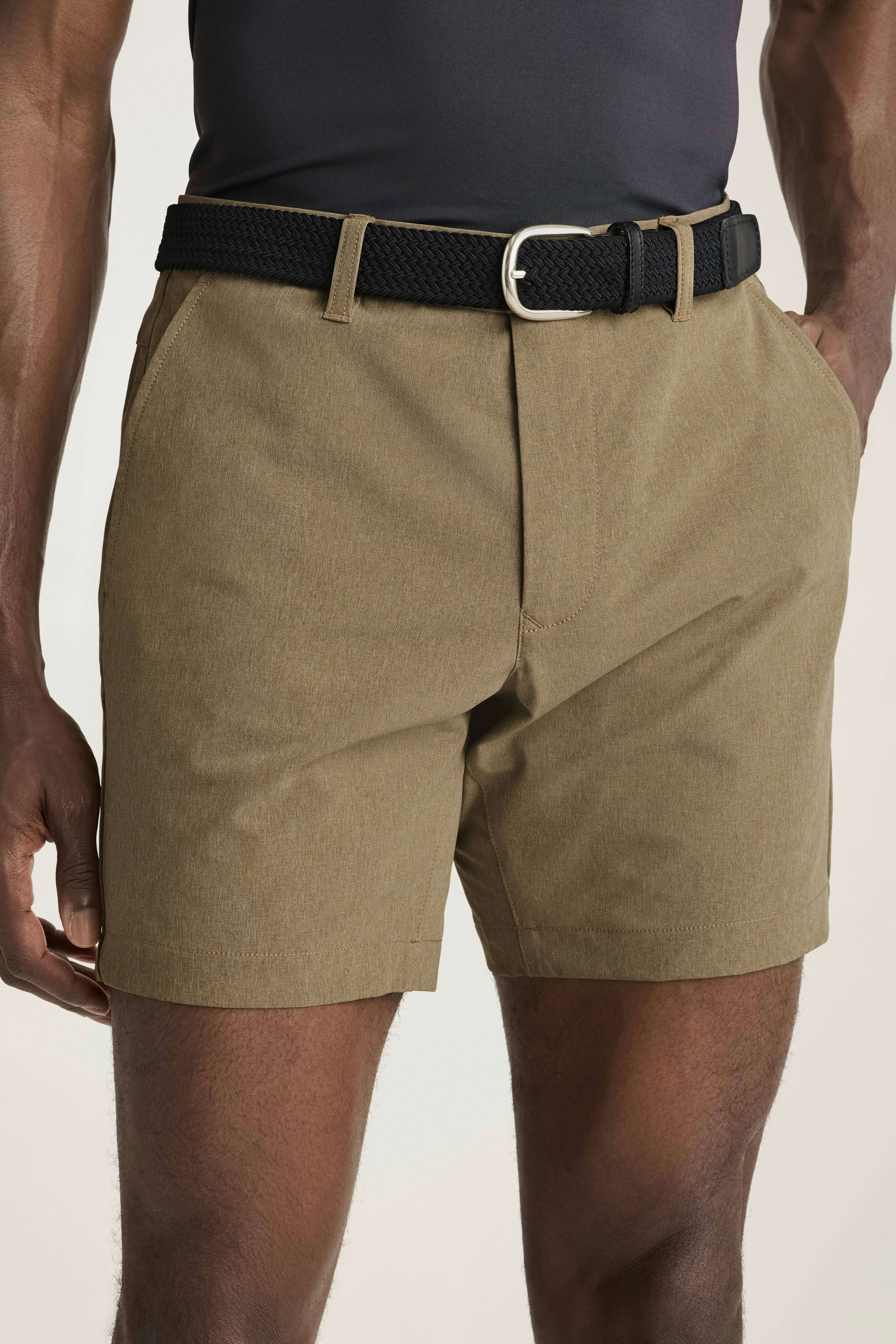 Course Legend Shorts brown heather