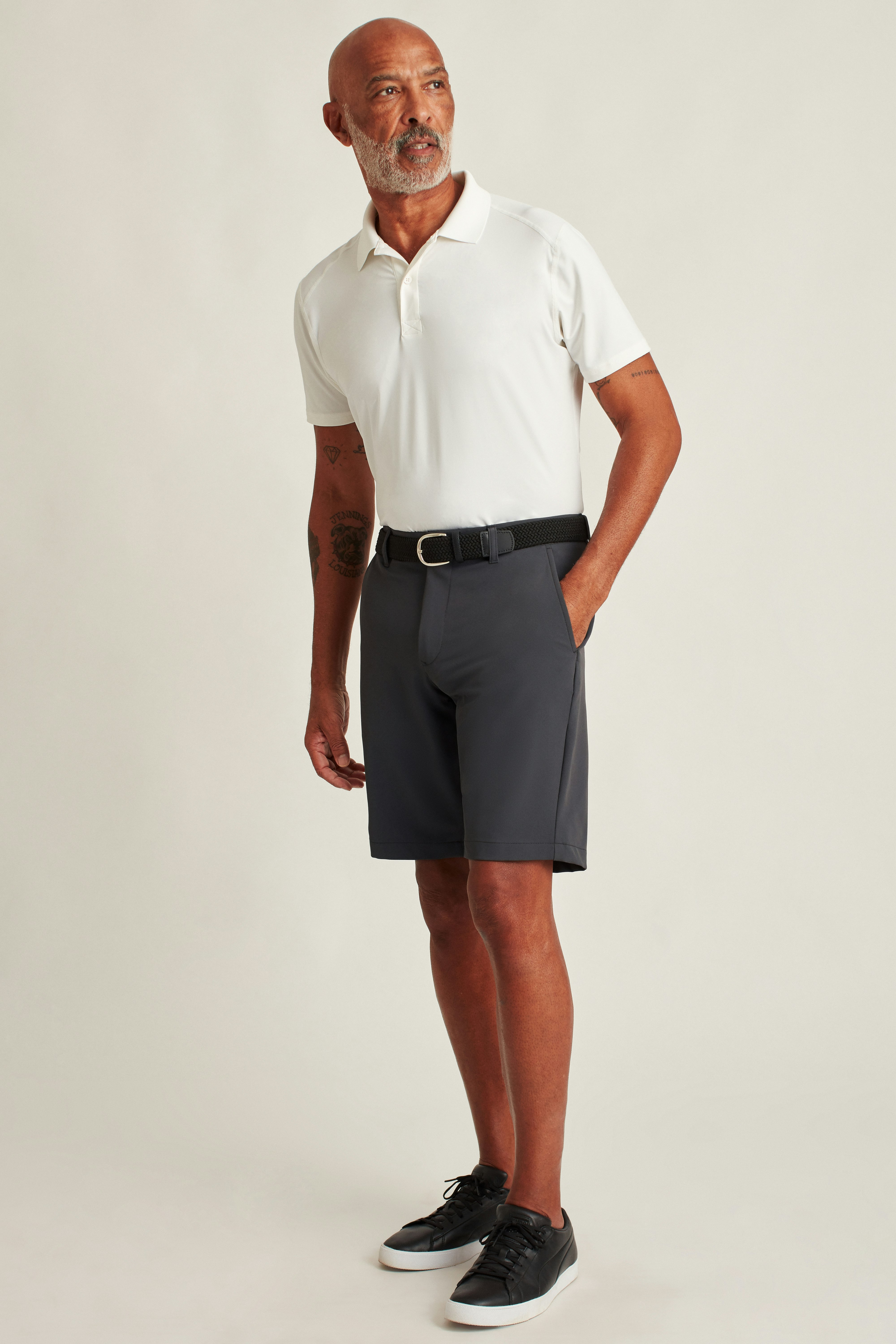 Highland Tour Golf Shorts charcoal
