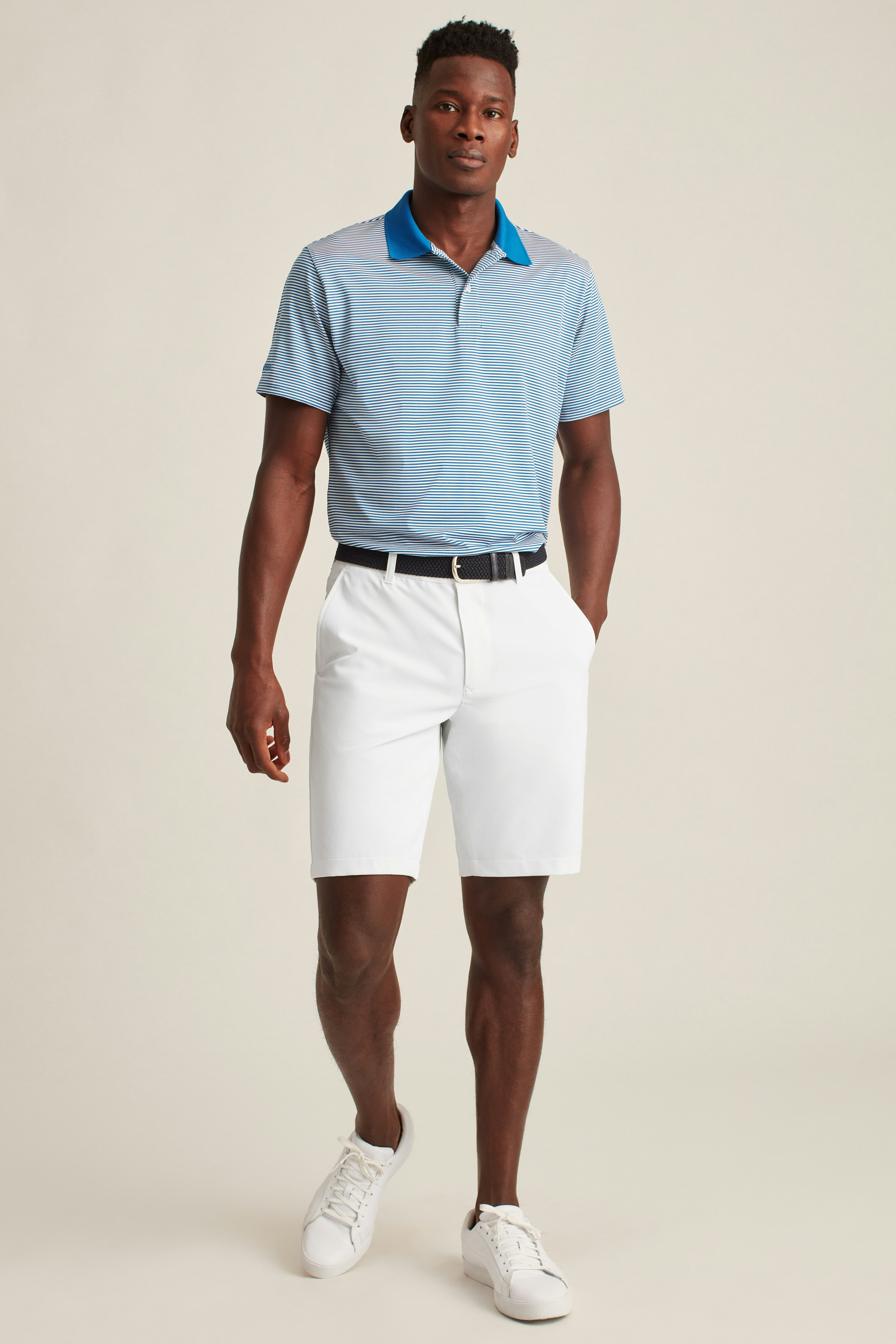 Highland Tour Golf Shorts brilliant white