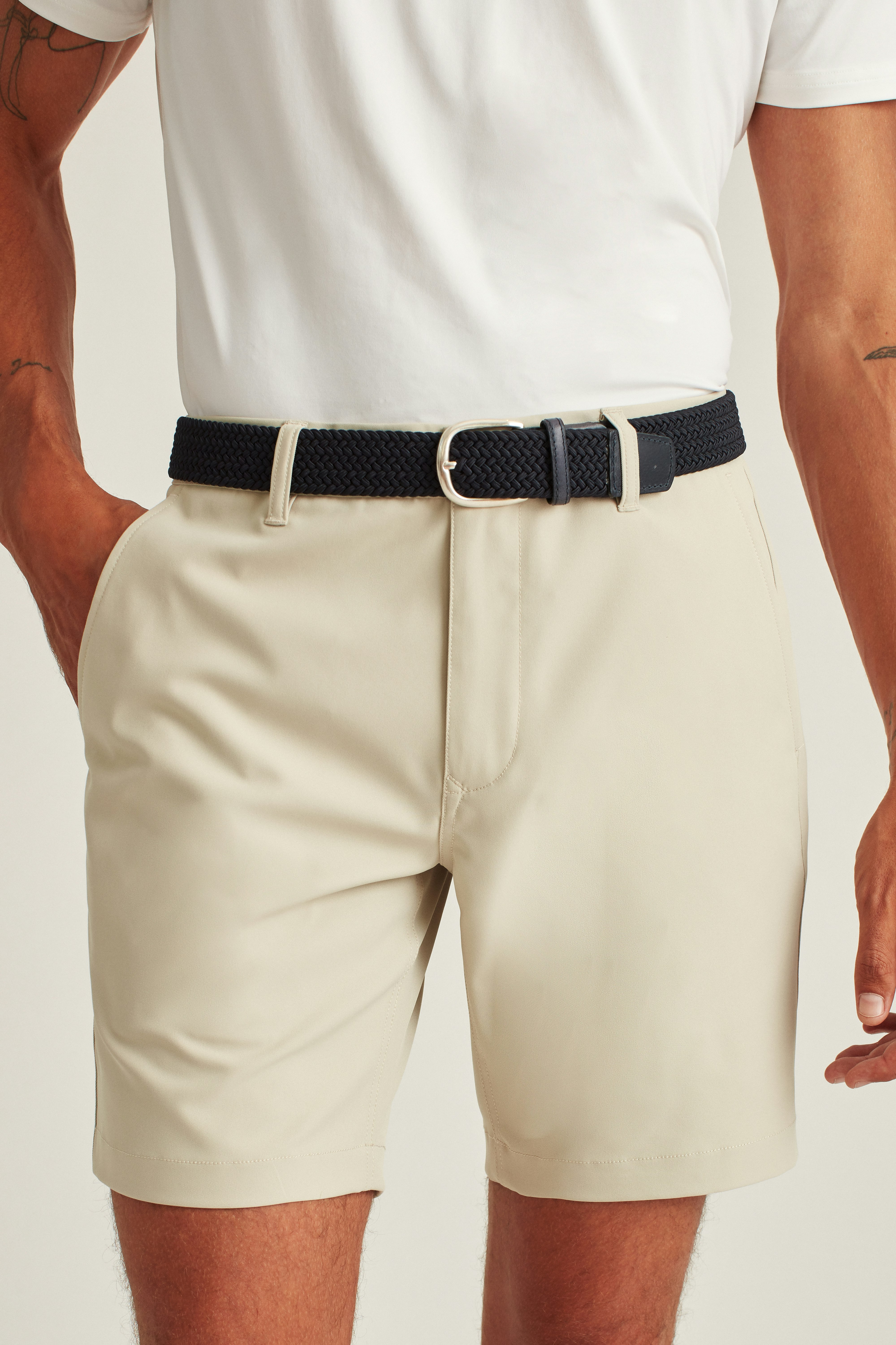 Highland Golf Shorts stone