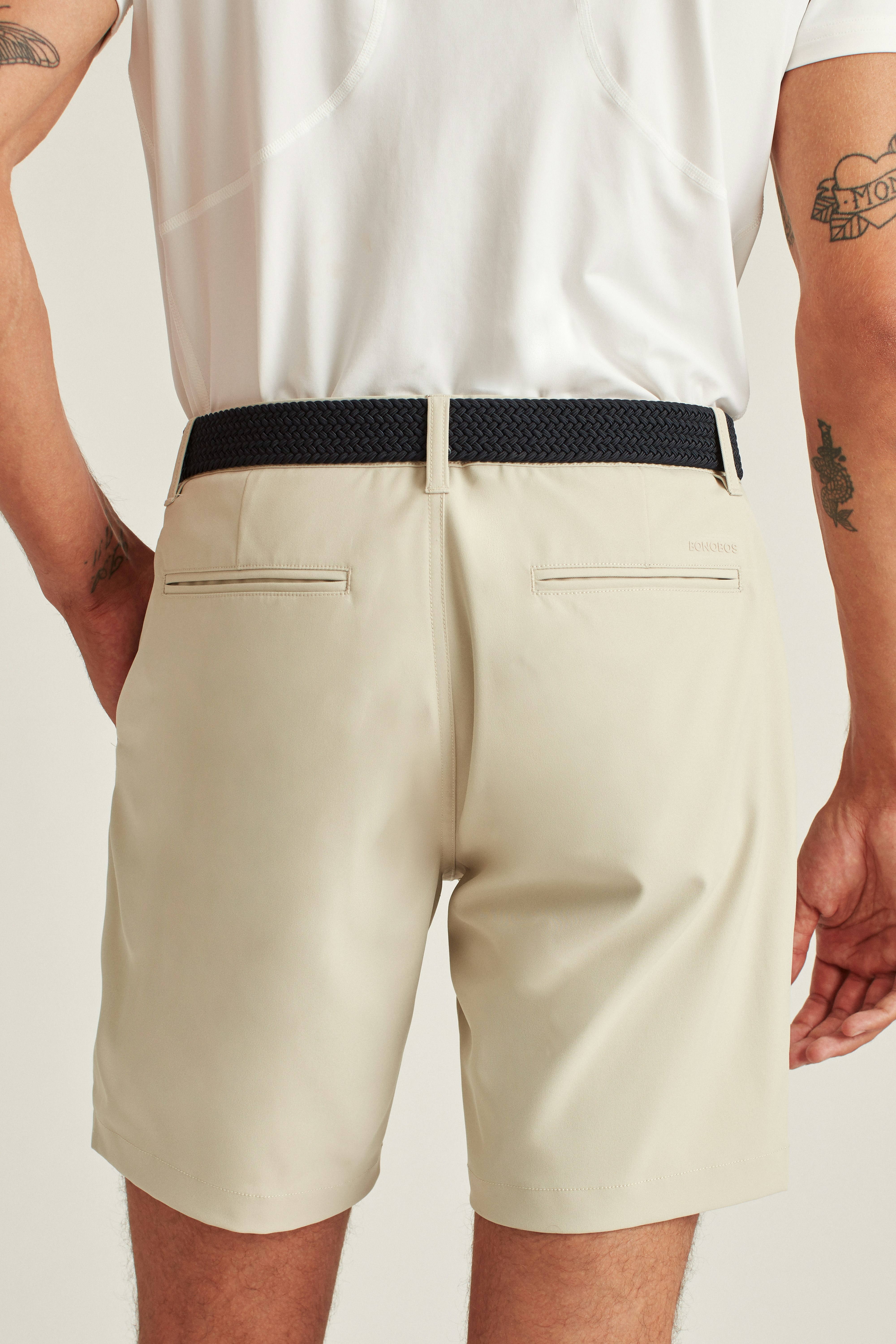 Highland Golf Shorts stone