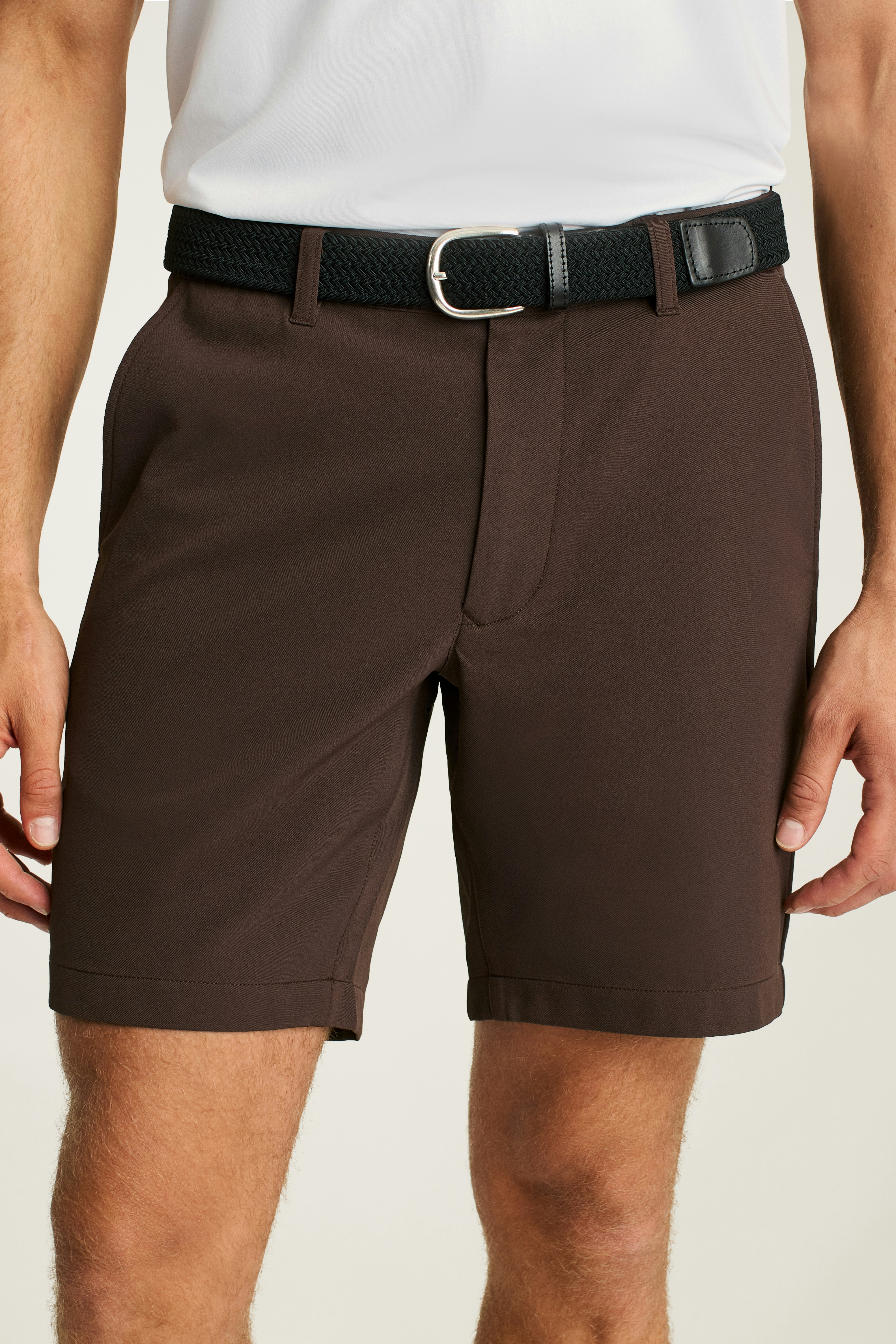 Highland Tour Golf Shorts dark coffee