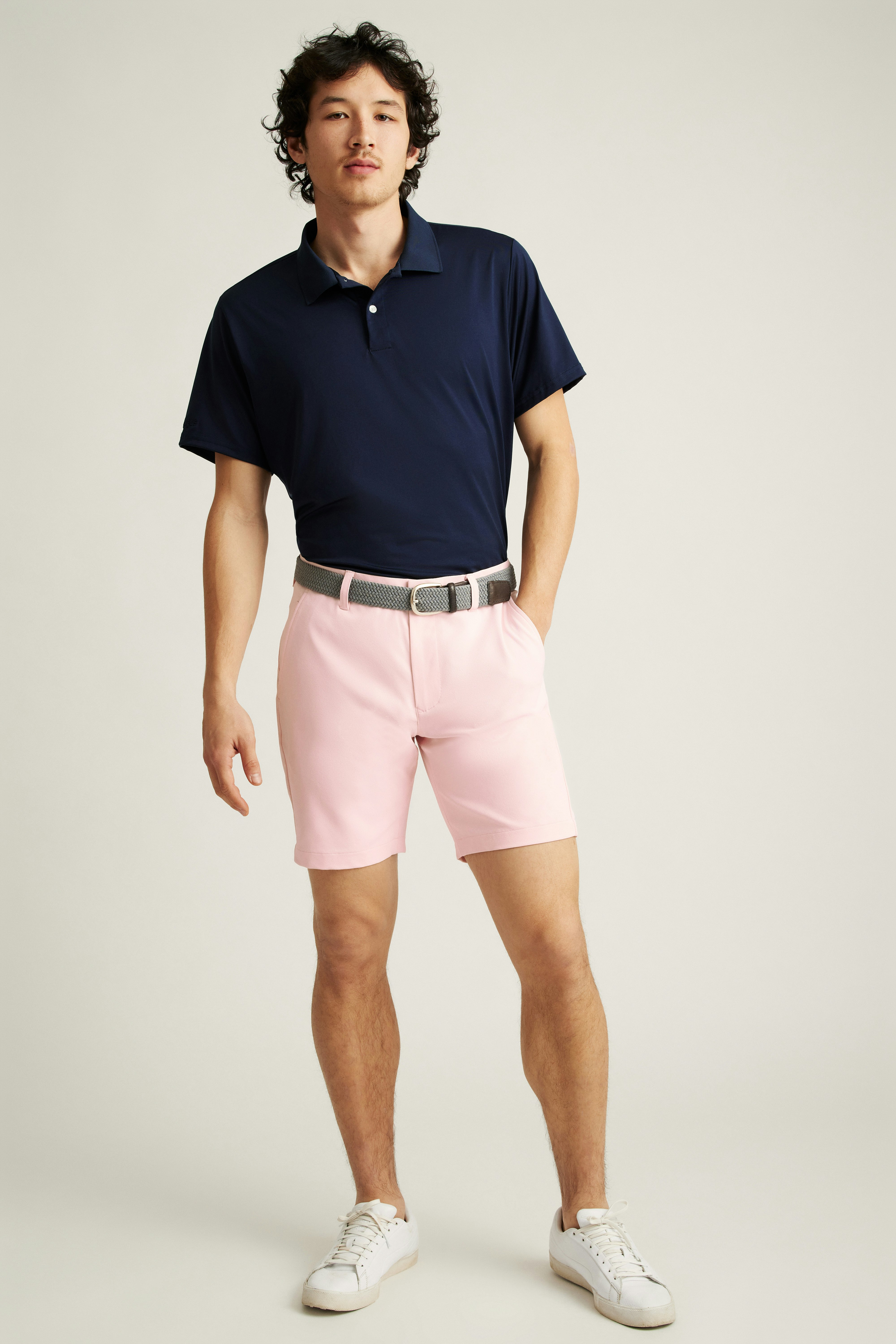 Highland Tour Golf Shorts light pink
