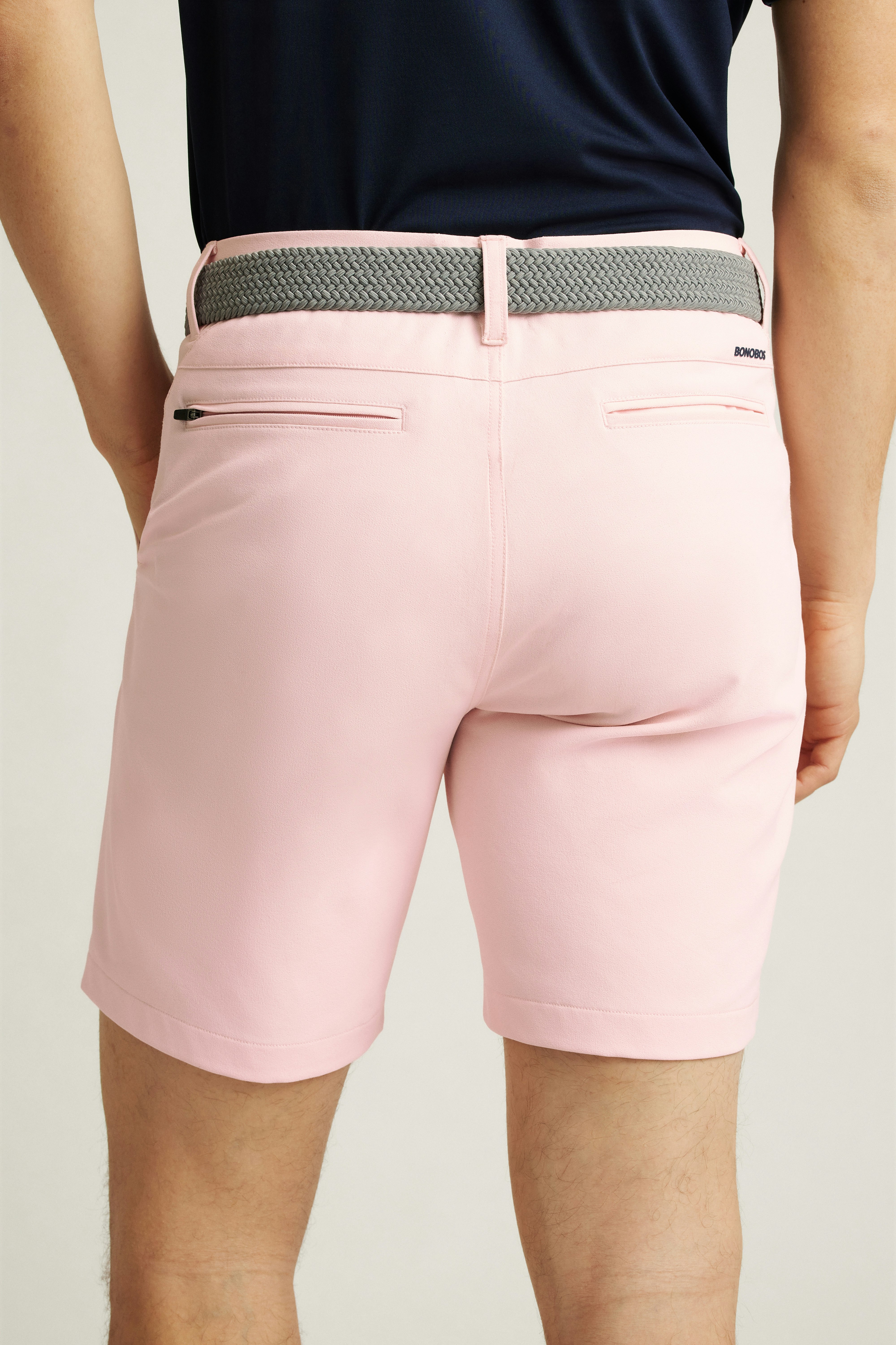 Highland Tour Golf Shorts light pink