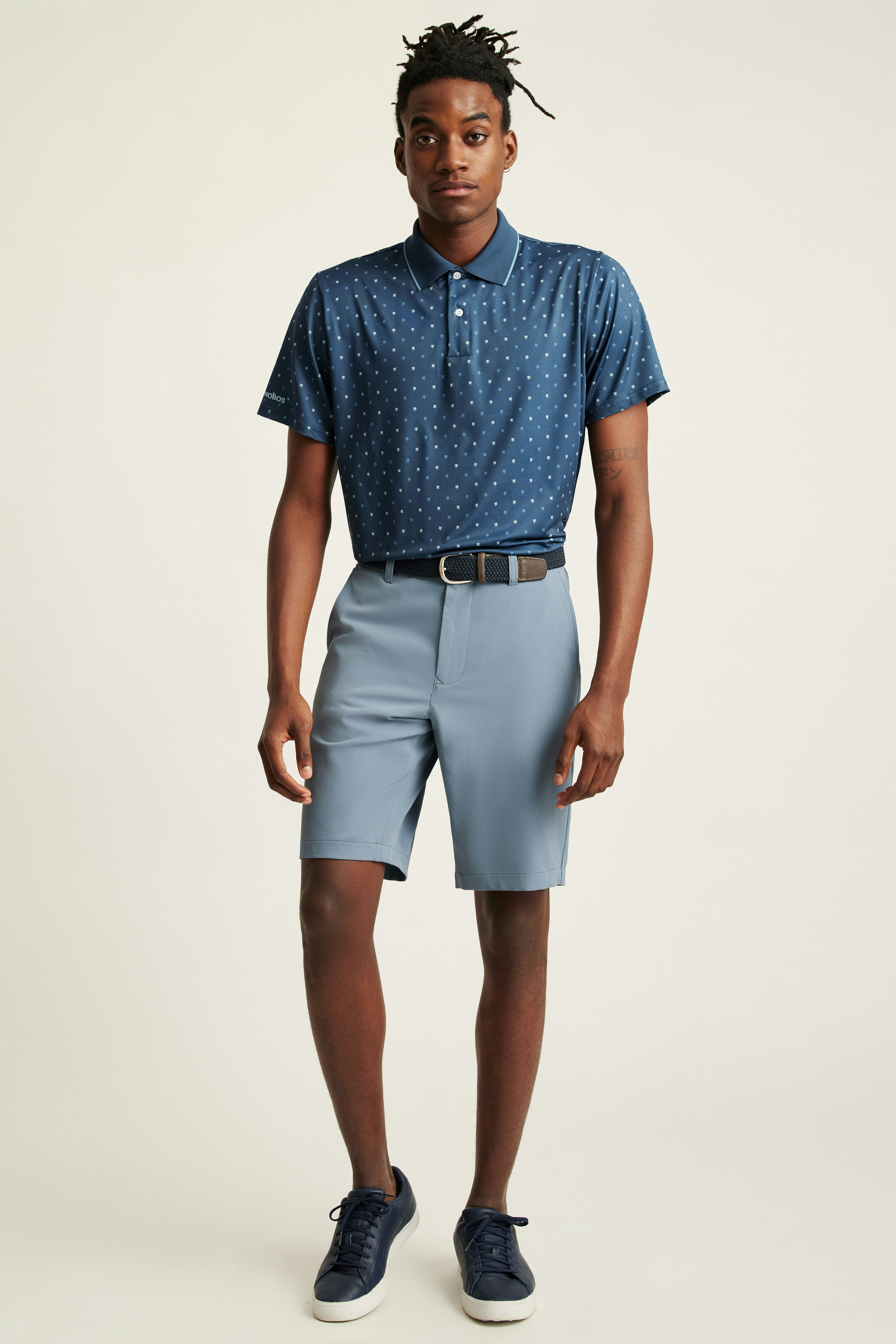 Highland Tour Golf Shorts flint stone grey