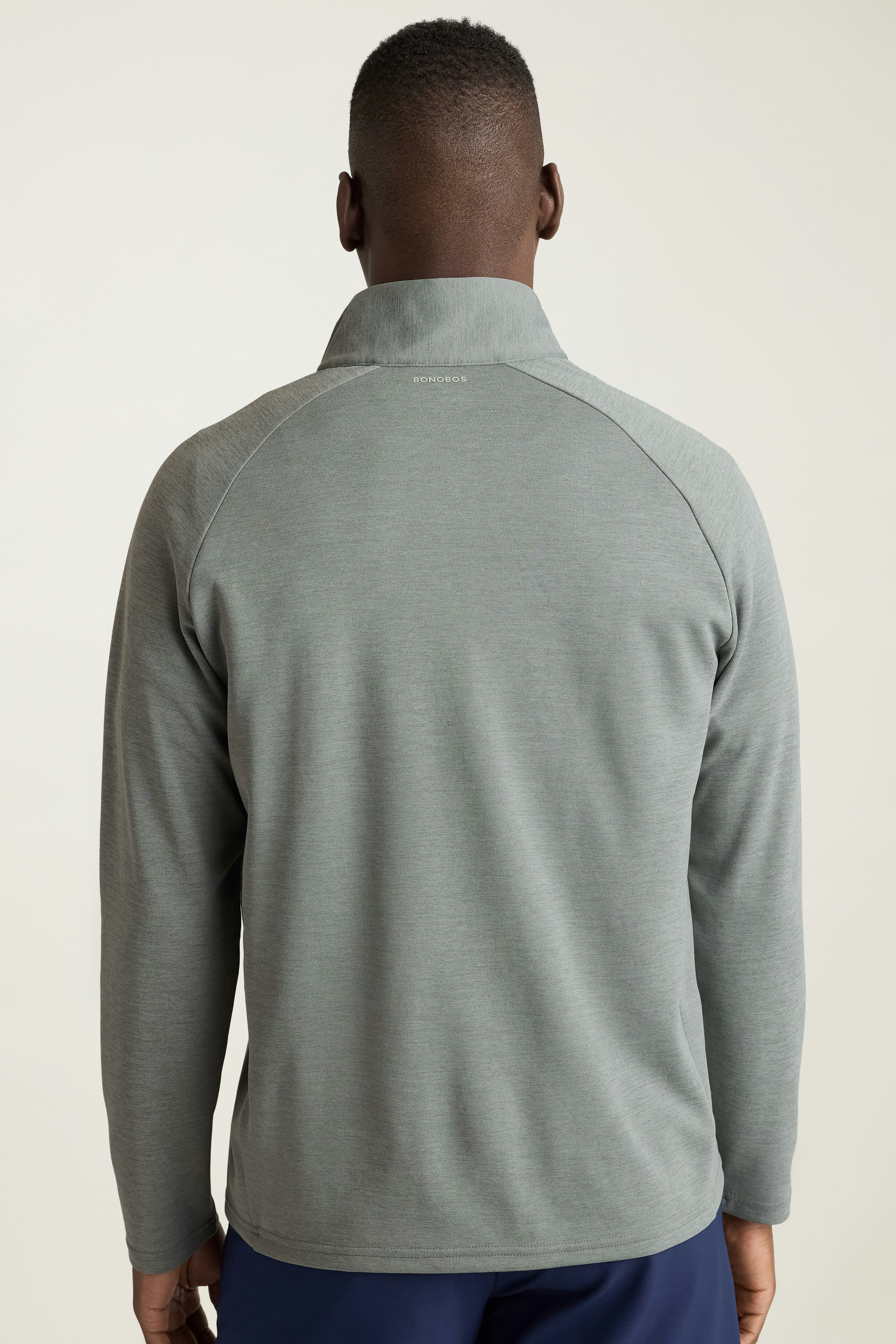 Fairgame Quarter Zip grey heather