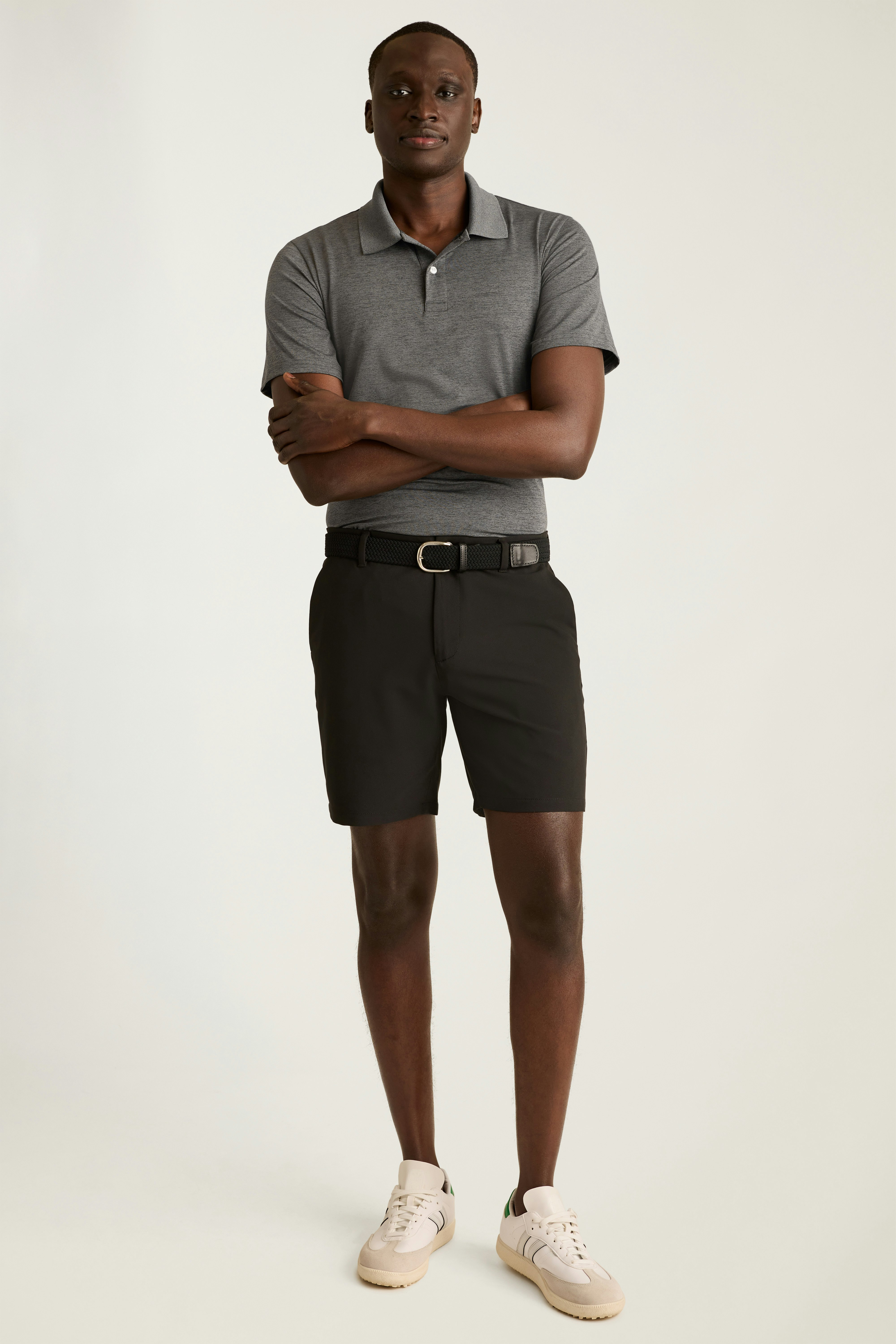 Performance Golf Polo heather charcoal