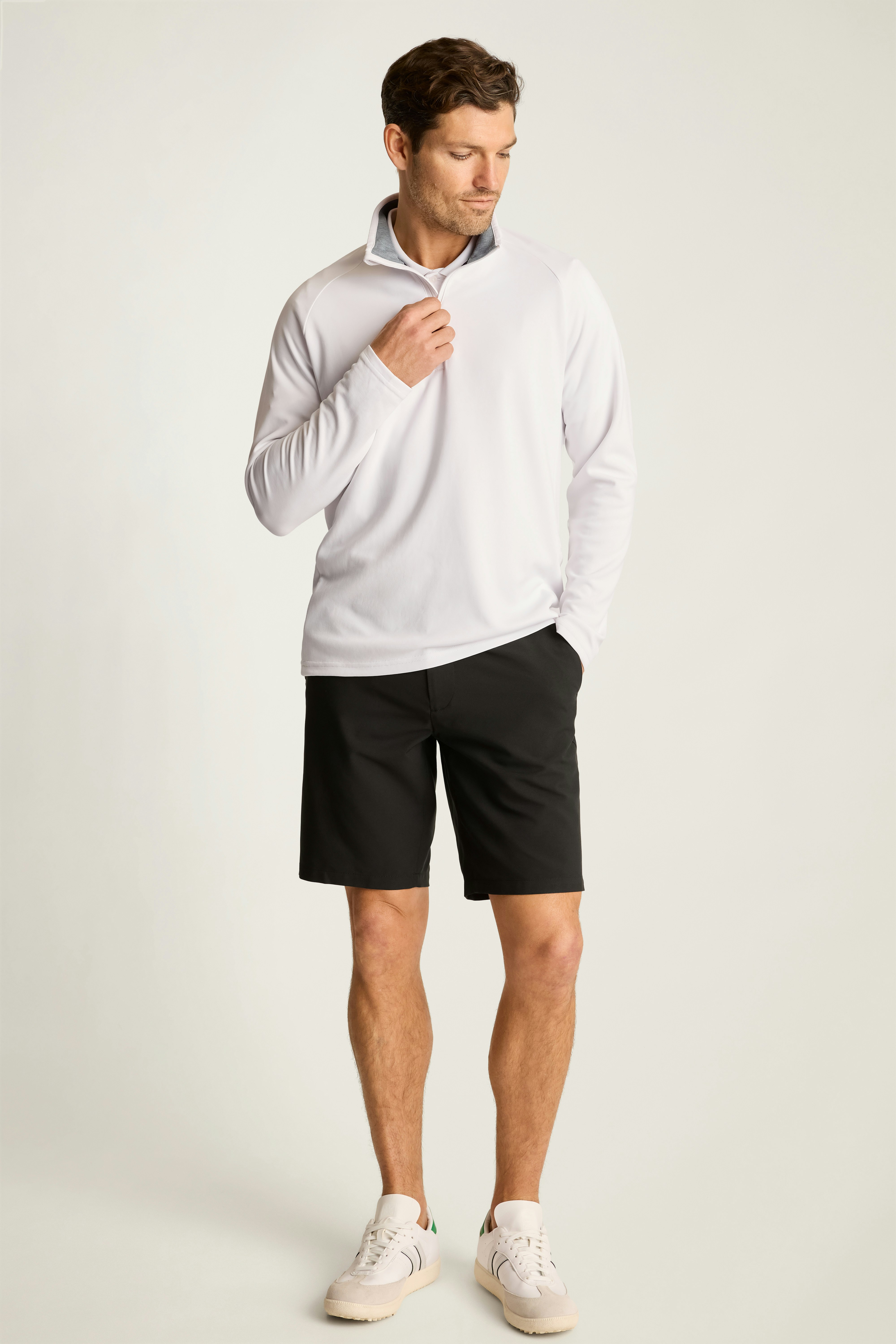Fairgame Quarter Zip white