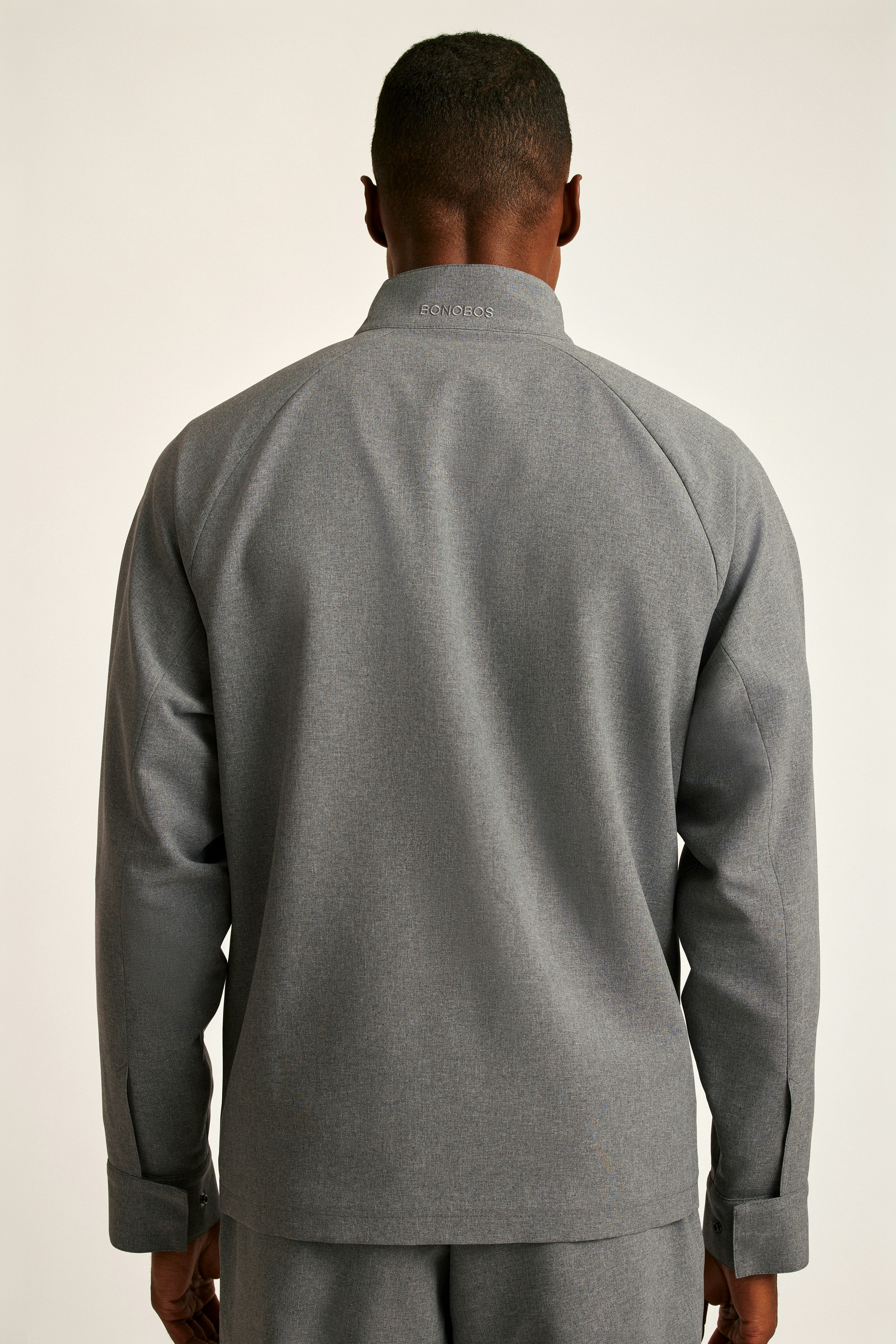 Tour Harrington Golf Jacket charcoal heather