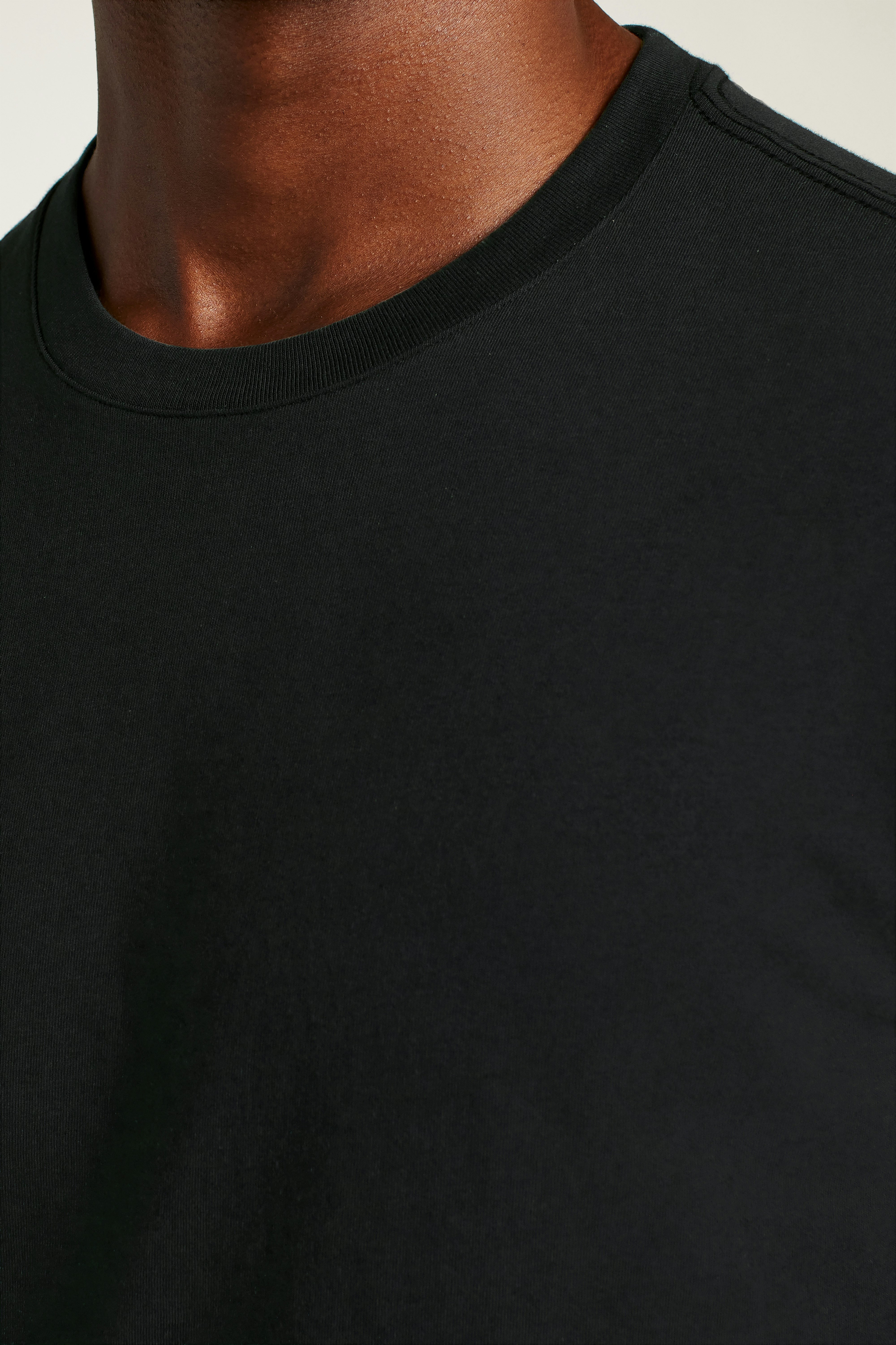 Forever Soft Cotton Tee black