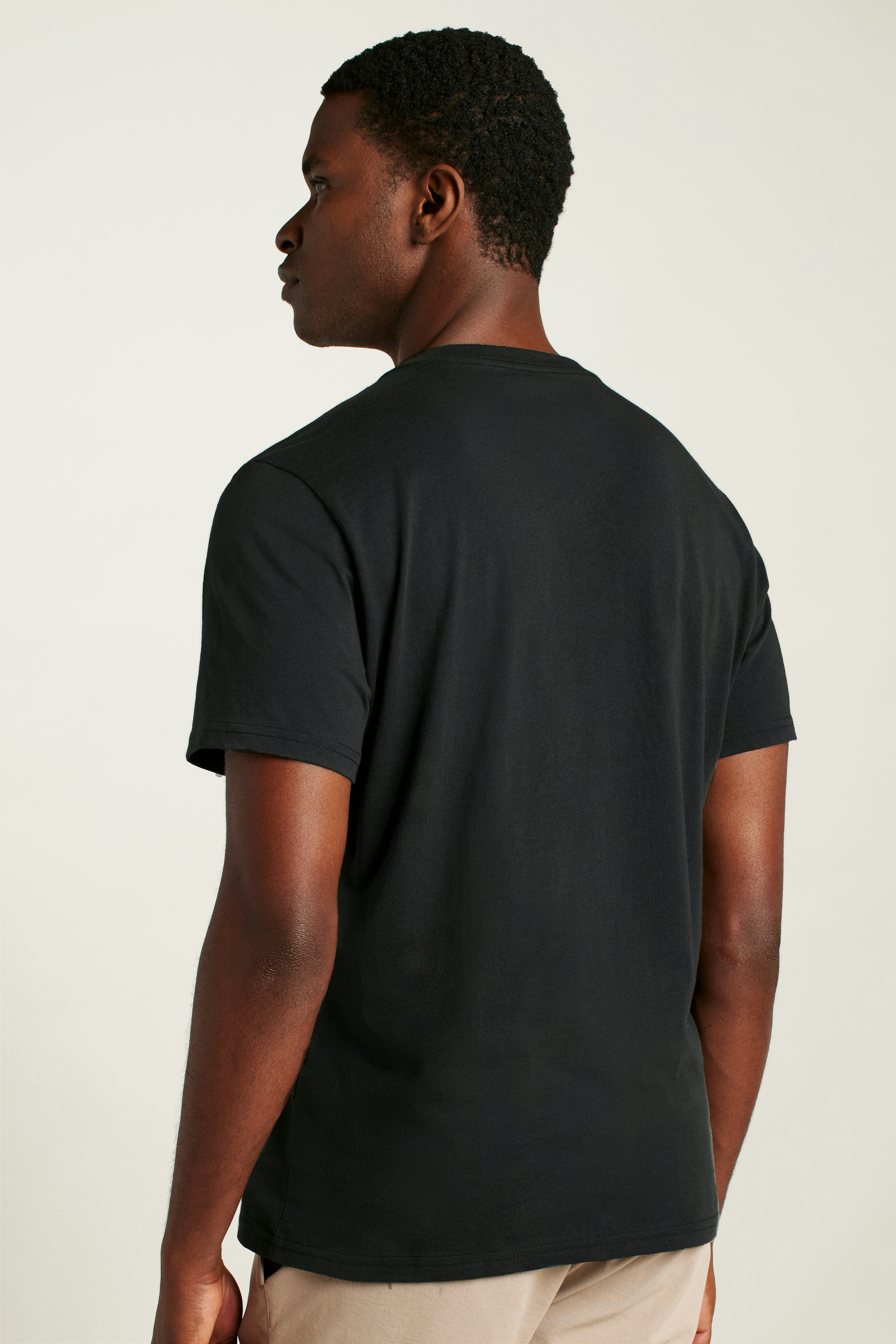 Forever Soft Cotton Tee black 4 Forever Soft Cotton Tee black